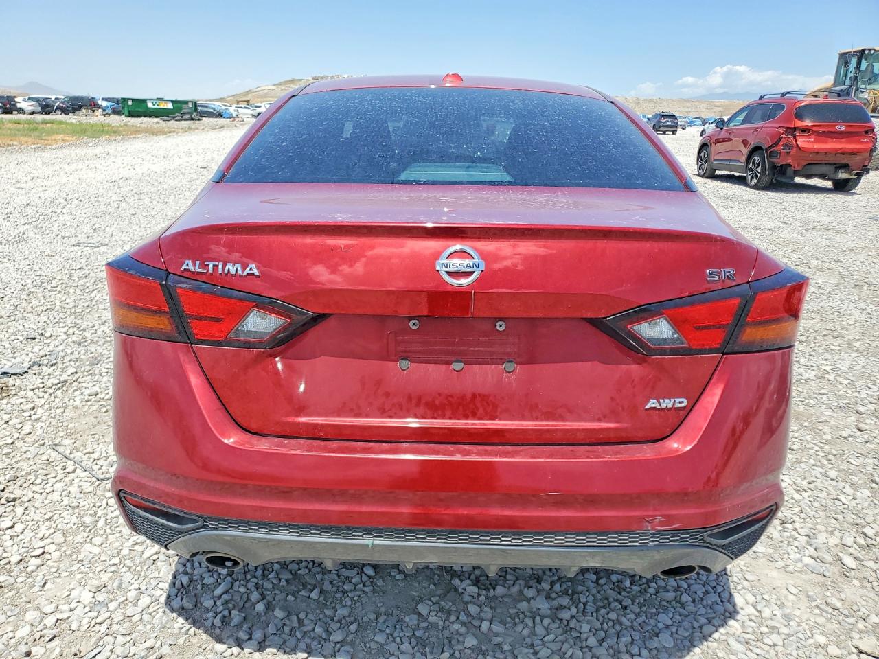 2019 Nissan Altima Sr Красный vin: 1N4BL4CW8KN324249
