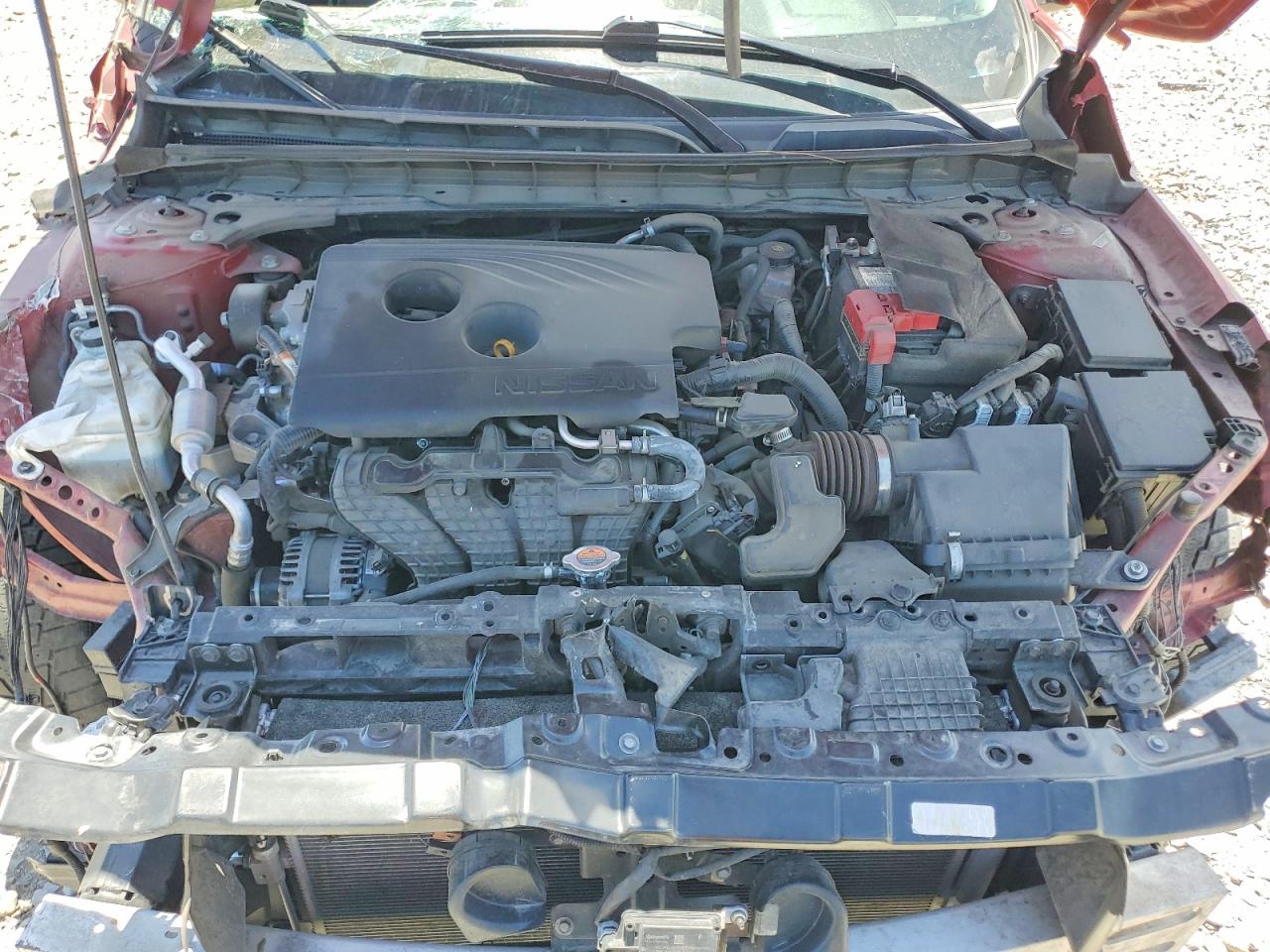 2019 Nissan Altima Sr Красный vin: 1N4BL4CW8KN324249