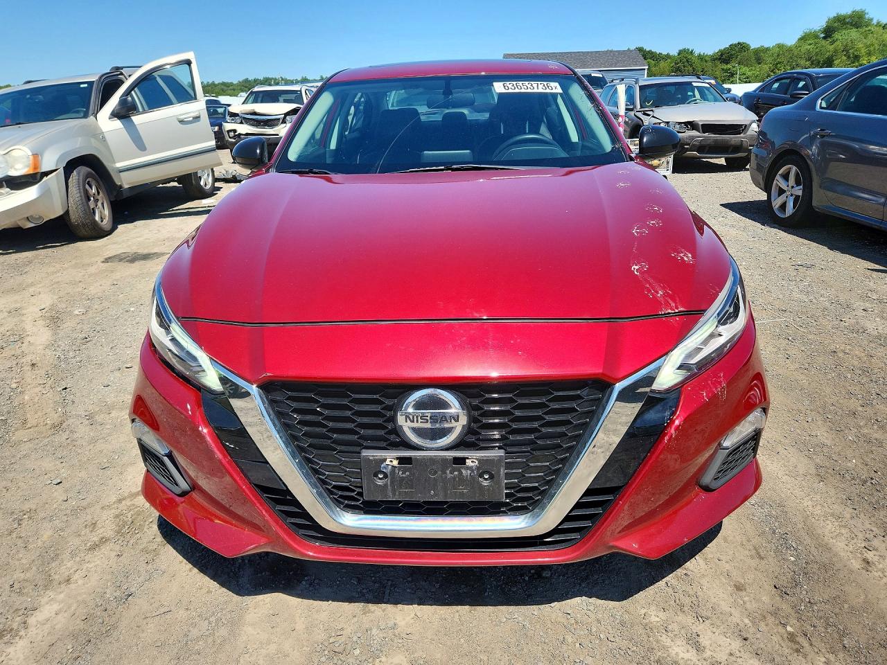 2019 Nissan Altima Sr Red vin: 1N4BL4CW9KN318752