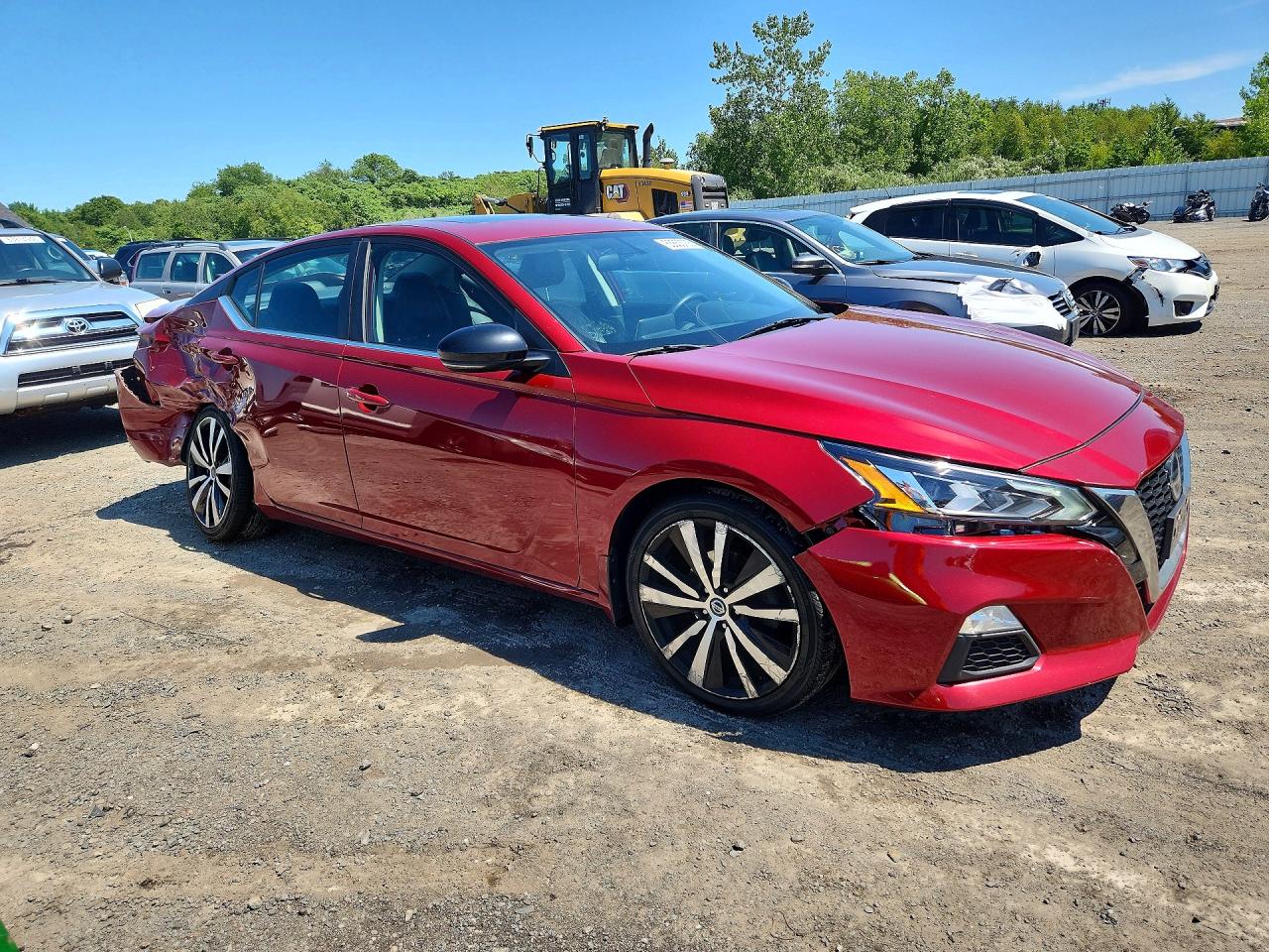 2019 Nissan Altima Sr Red vin: 1N4BL4CW9KN318752