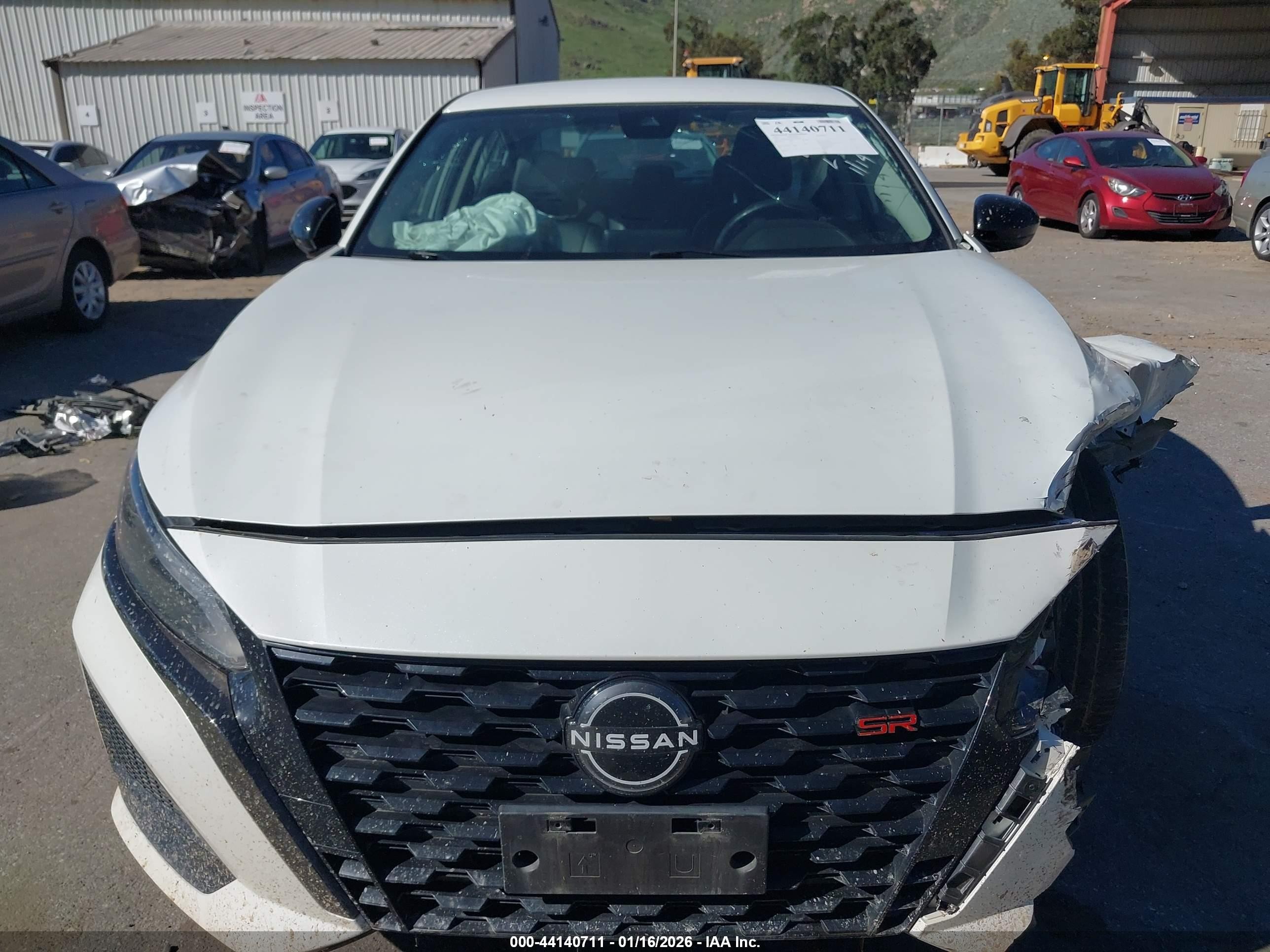 2023 Nissan Altima Sr Intelligent Awd White vin: 1N4BL4CW9PN406742