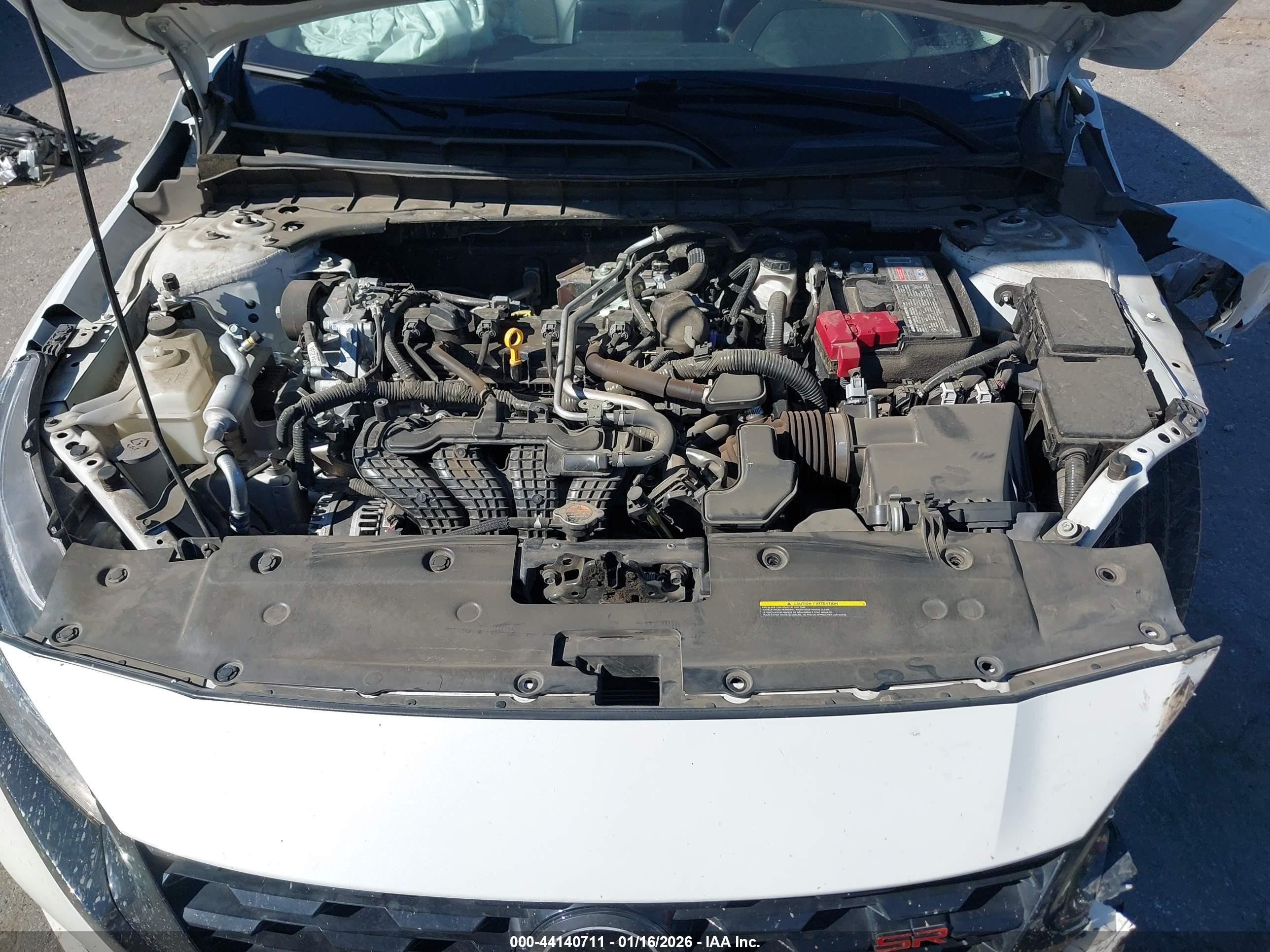 2023 Nissan Altima Sr Intelligent Awd White vin: 1N4BL4CW9PN406742