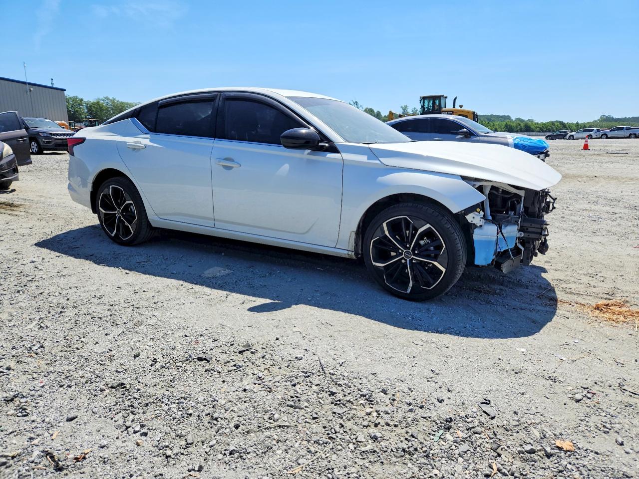 2023 Nissan Altima Sr White vin: 1N4BL4CWXPN404580