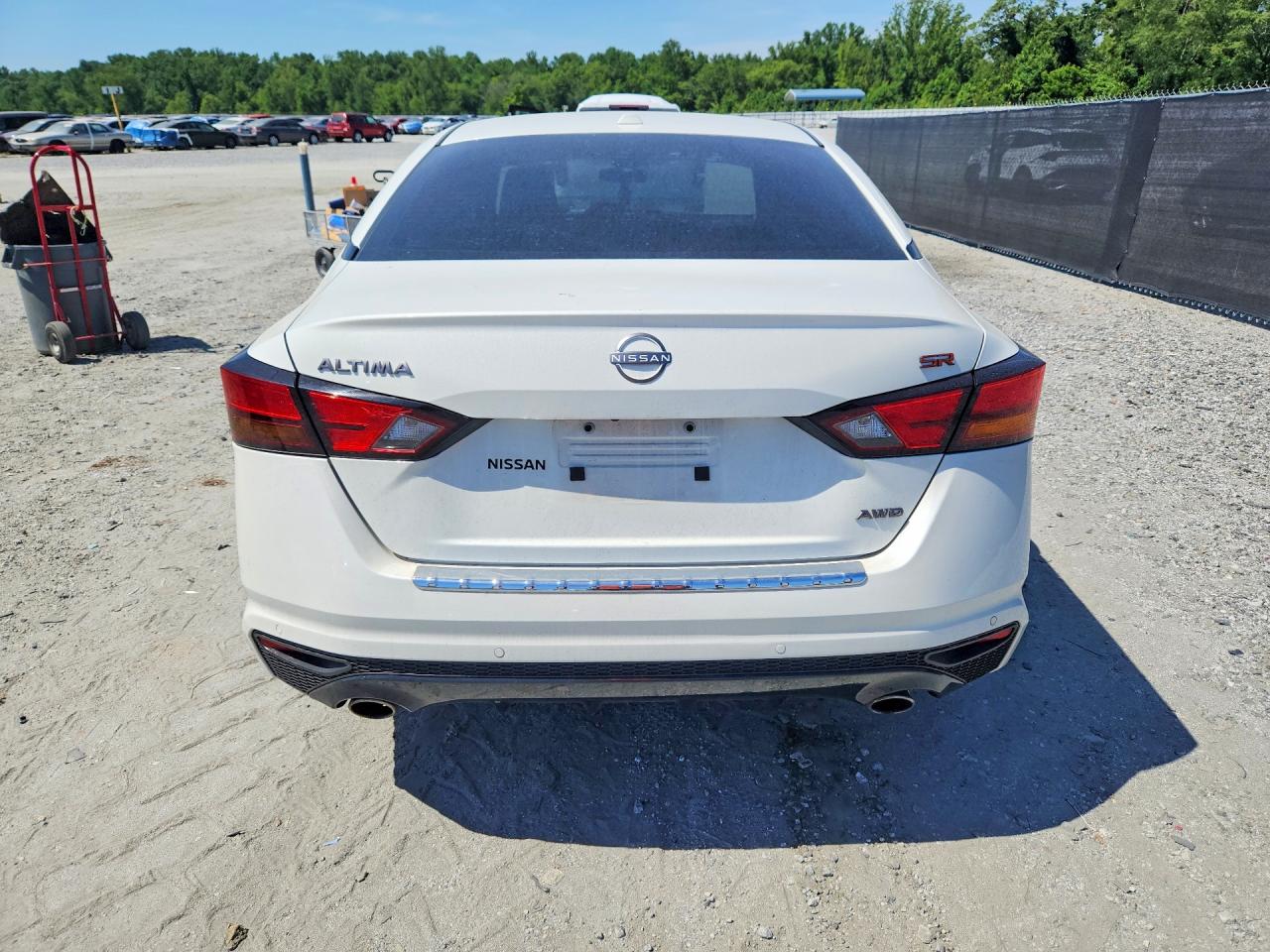 2023 Nissan Altima Sr White vin: 1N4BL4CWXPN404580