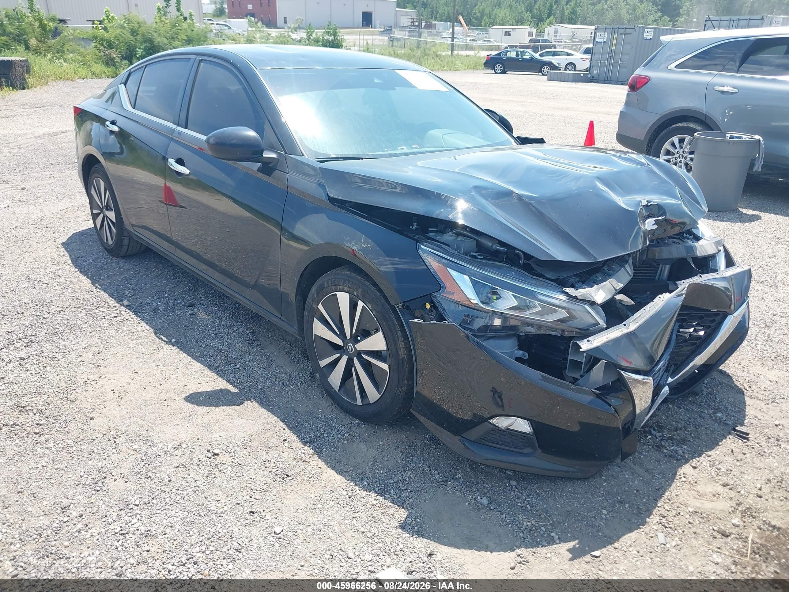 2022 Nissan Altima Sv Fwd Black vin: 1N4BL4DV0NN396024