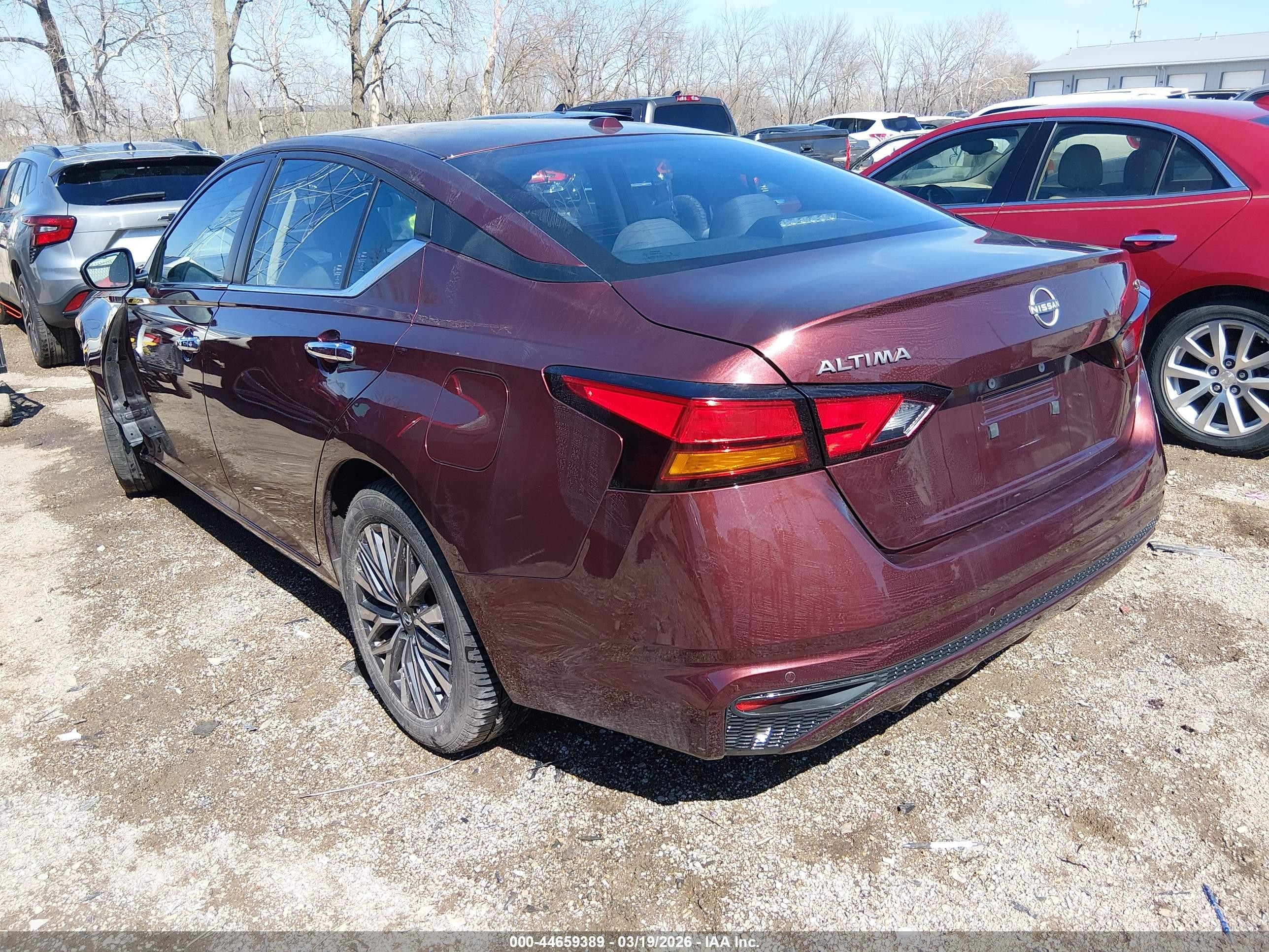 2023 Nissan Altima Sv Fwd Red vin: 1N4BL4DV0PN320385