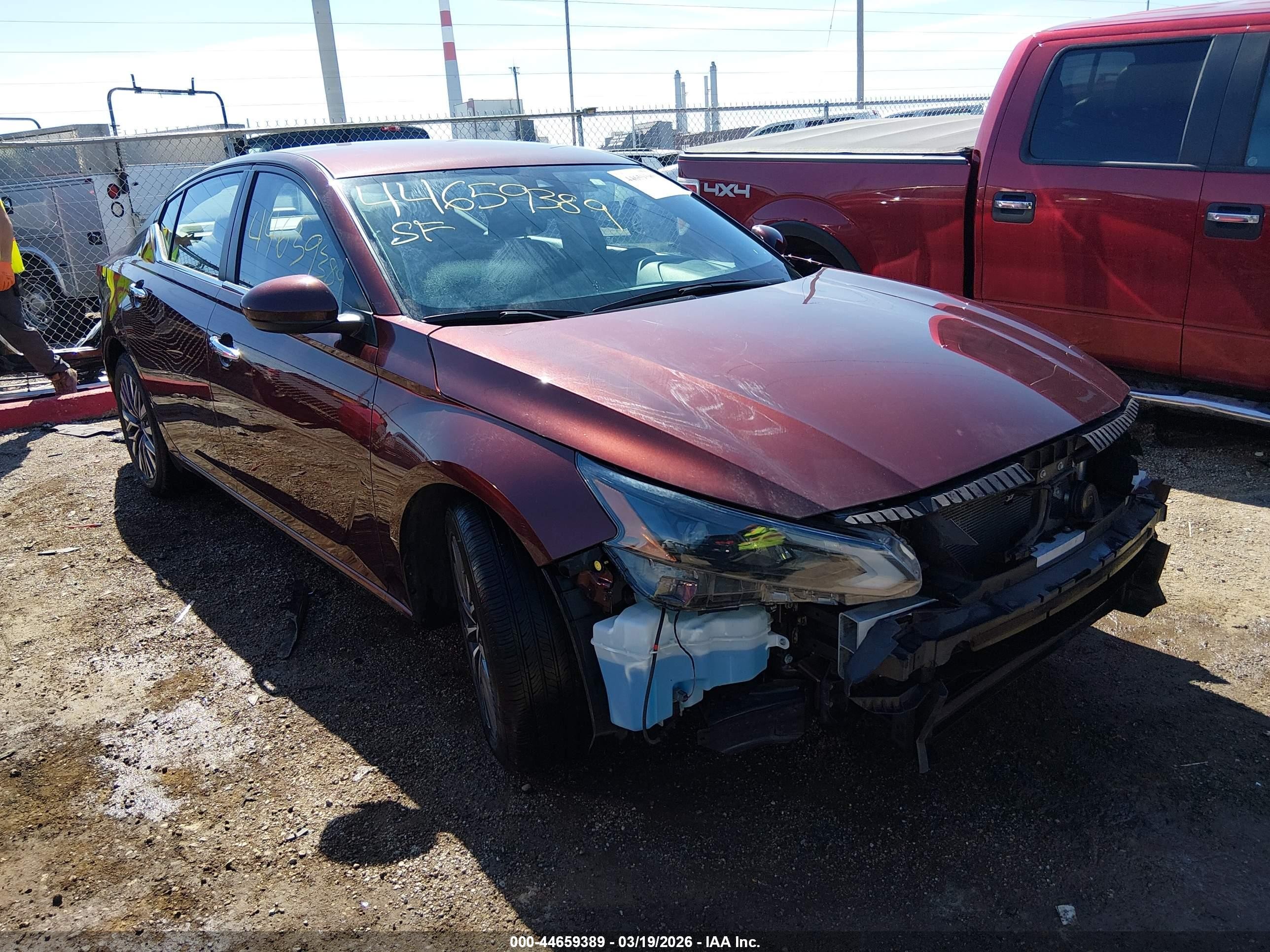 2023 Nissan Altima Sv Fwd Red vin: 1N4BL4DV0PN320385