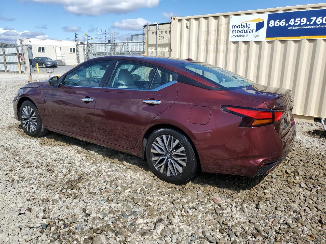 2024 Nissan Altima Sv Burgundy vin: 1N4BL4DV0RN323497 Damage: Left Qtr Panel, Dent(S) W/ Paint Dmg, 1 To 2 Inches