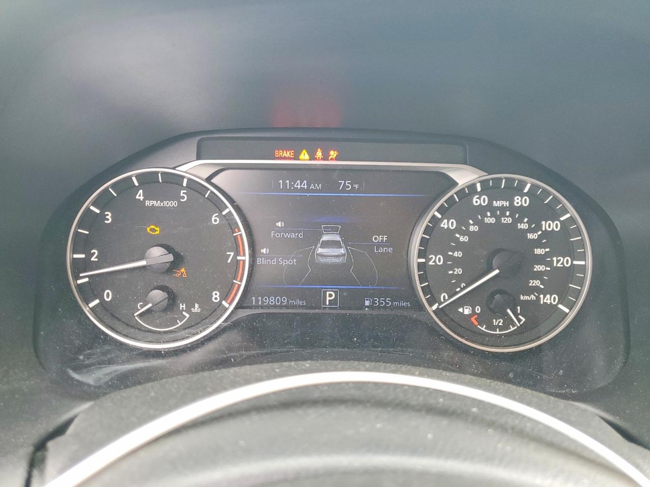 2019 Nissan Altima Sv White vin: 1N4BL4DV1KC118482