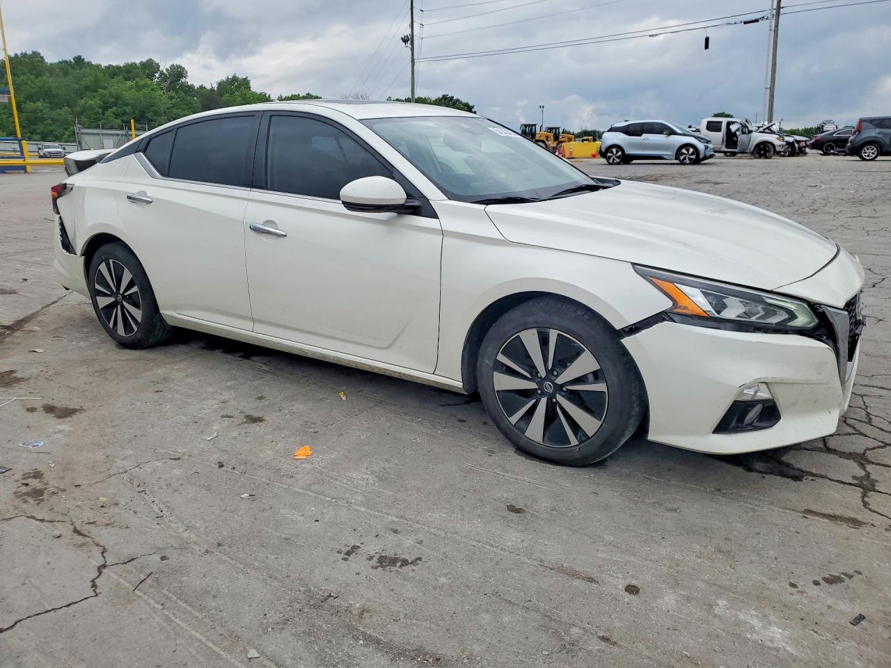 2019 Nissan Altima Sv White vin: 1N4BL4DV1KC118482