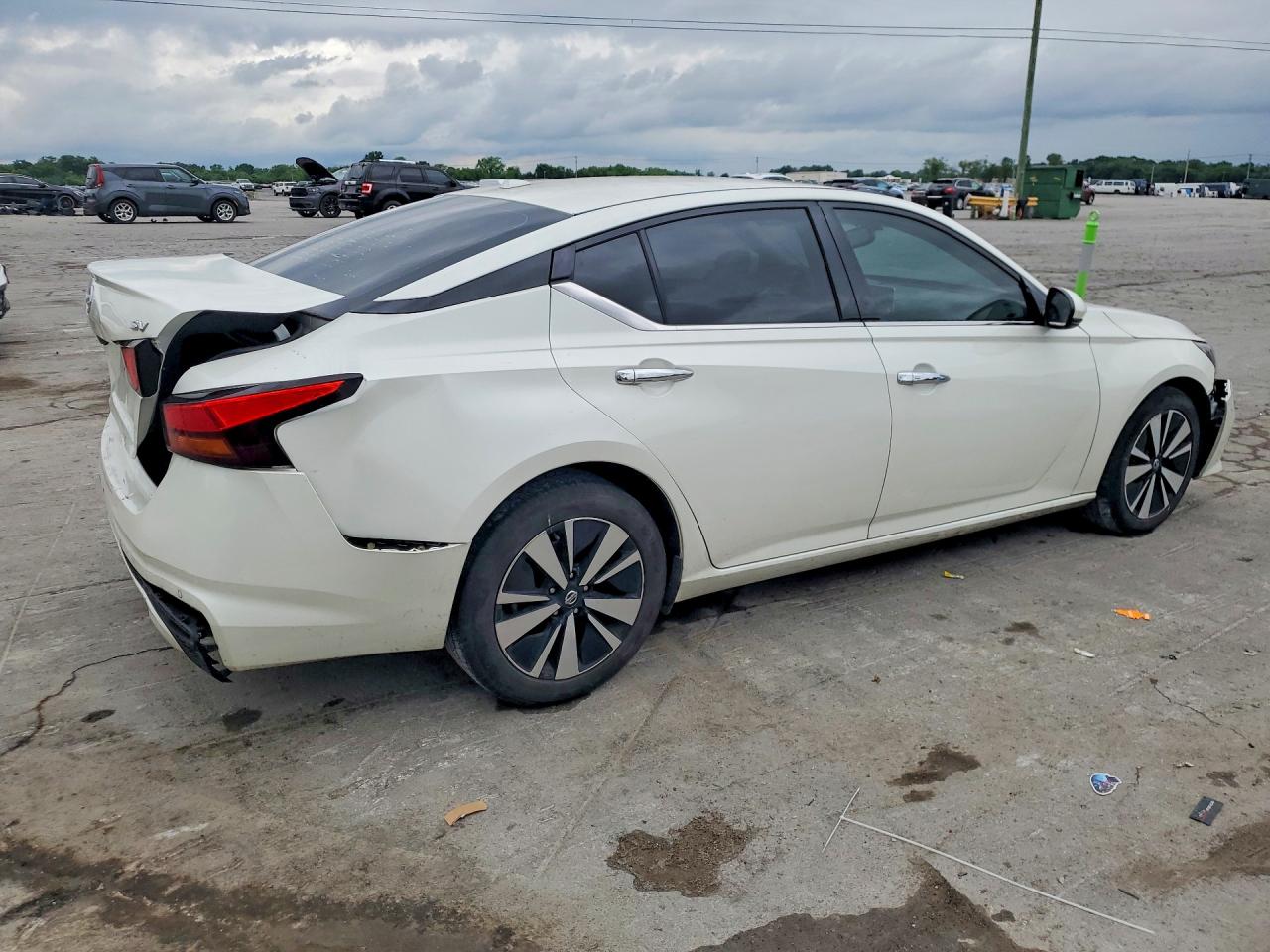 2019 Nissan Altima Sv White vin: 1N4BL4DV1KC118482