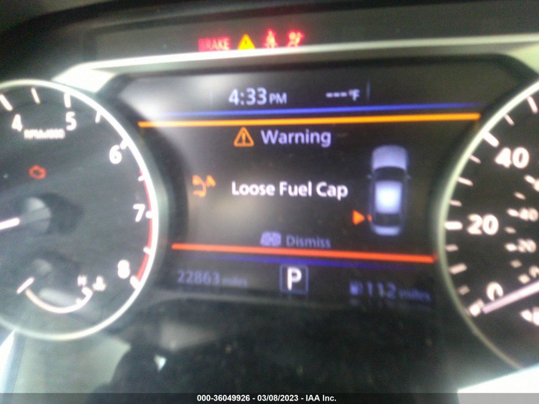 2021 Nissan Altima 2.5 Sv Black vin: 1N4BL4DV1MN419714