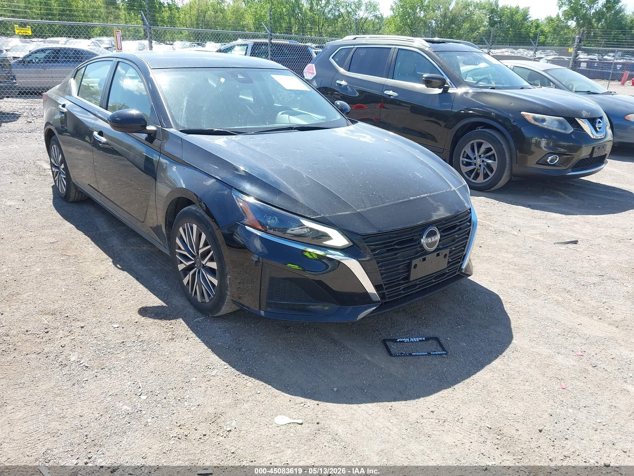 2023 Nissan Altima Sv Fwd Black vin: 1N4BL4DV1PN312702