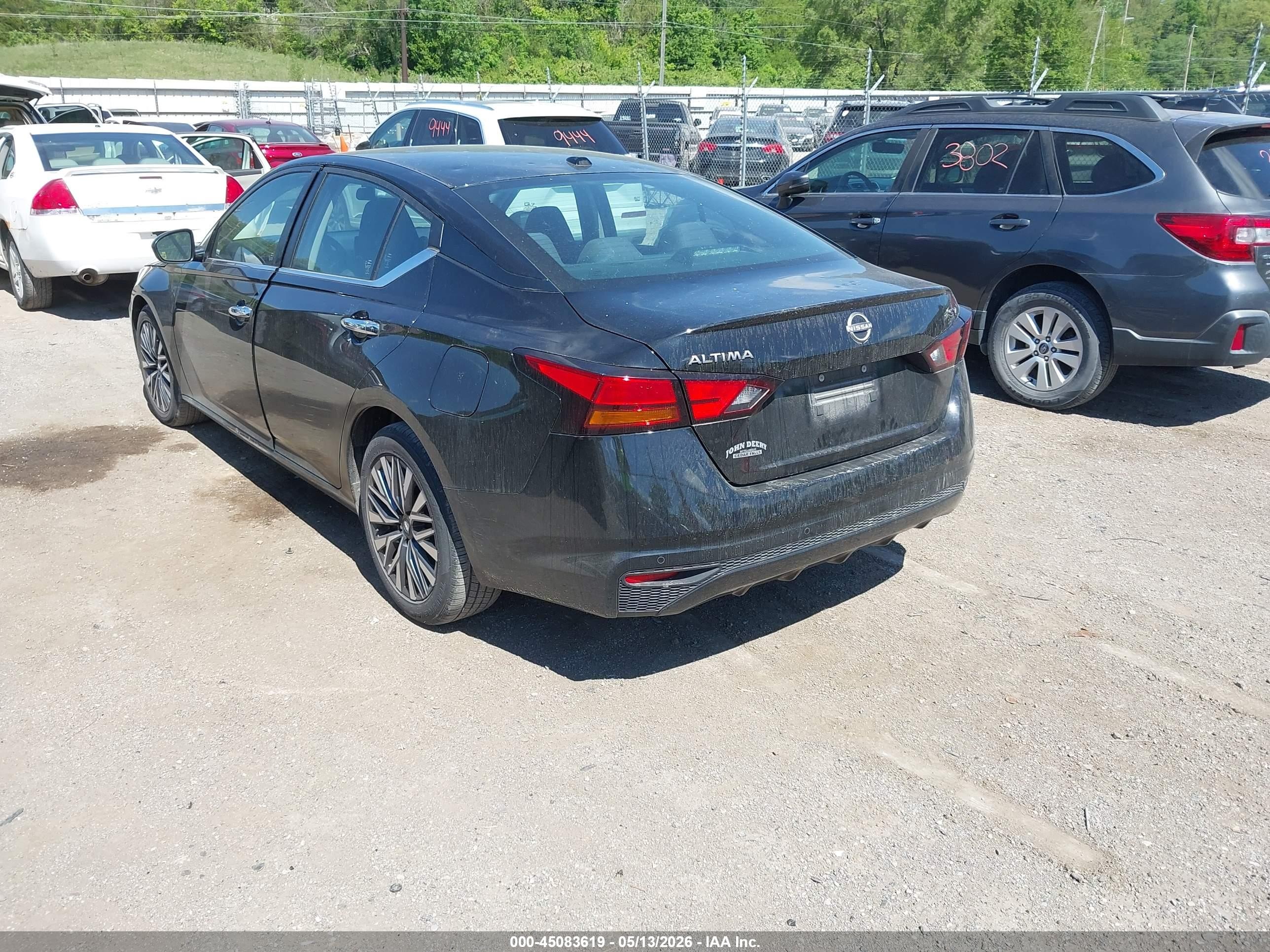 2023 Nissan Altima Sv Fwd Black vin: 1N4BL4DV1PN312702