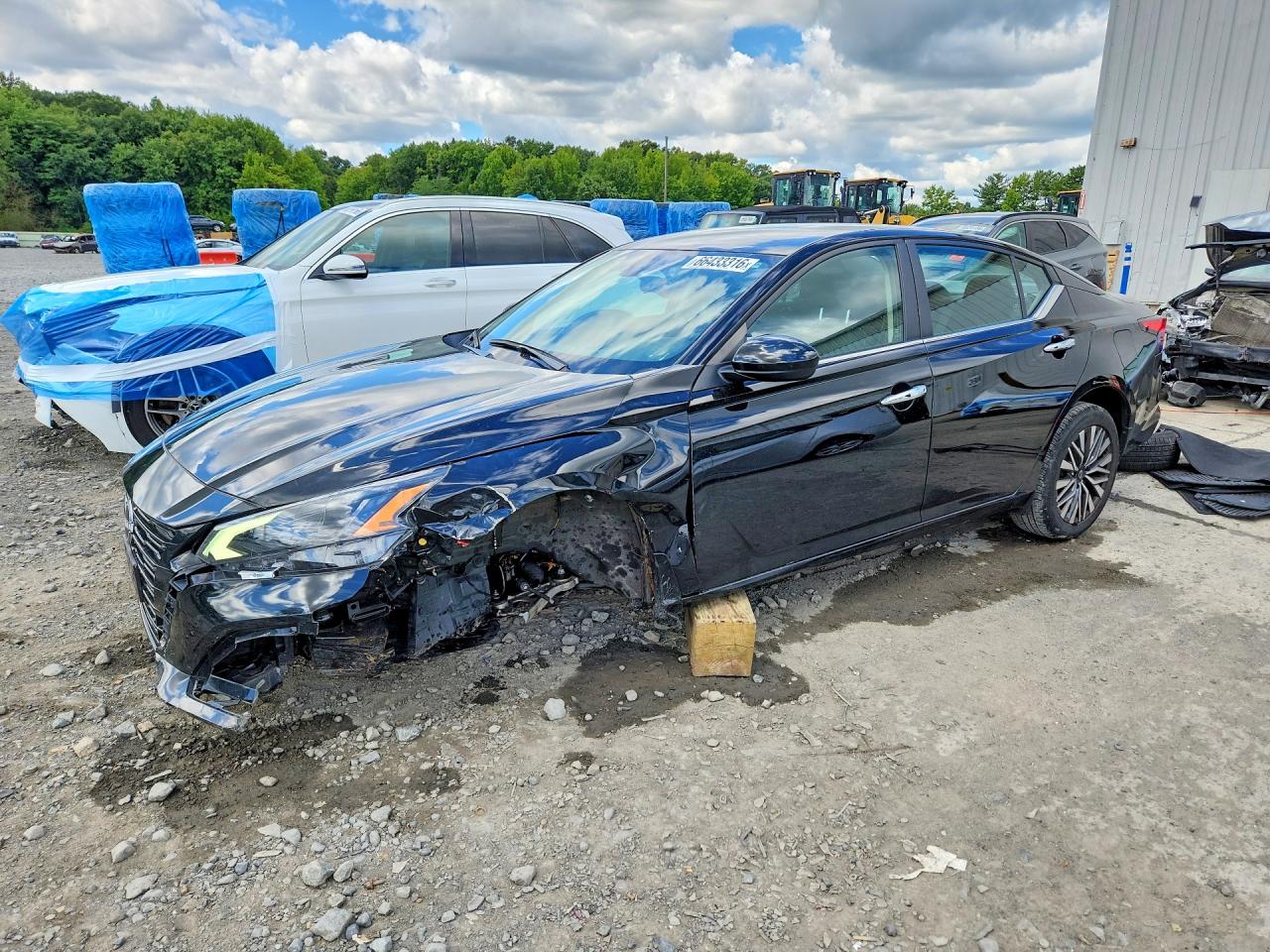 2023 Nissan Altima Sv Black vin: 1N4BL4DV1PN317320