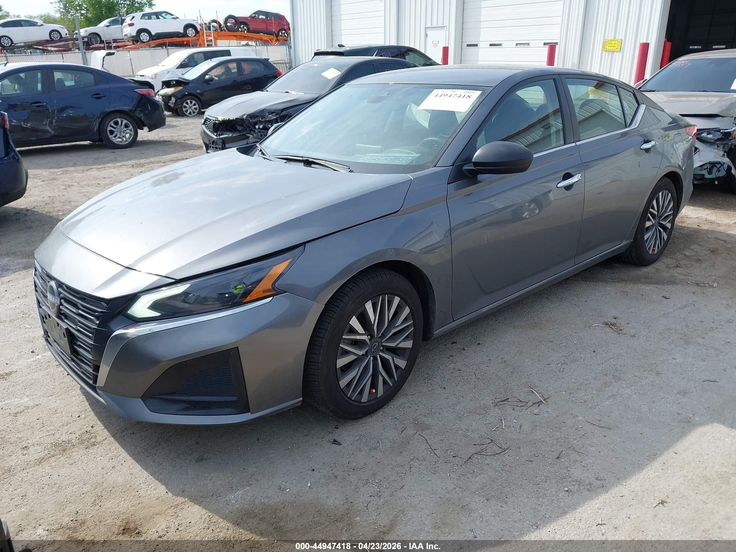 2024 Nissan Altima Sv Fwd Серый vin: 1N4BL4DV1RN333097