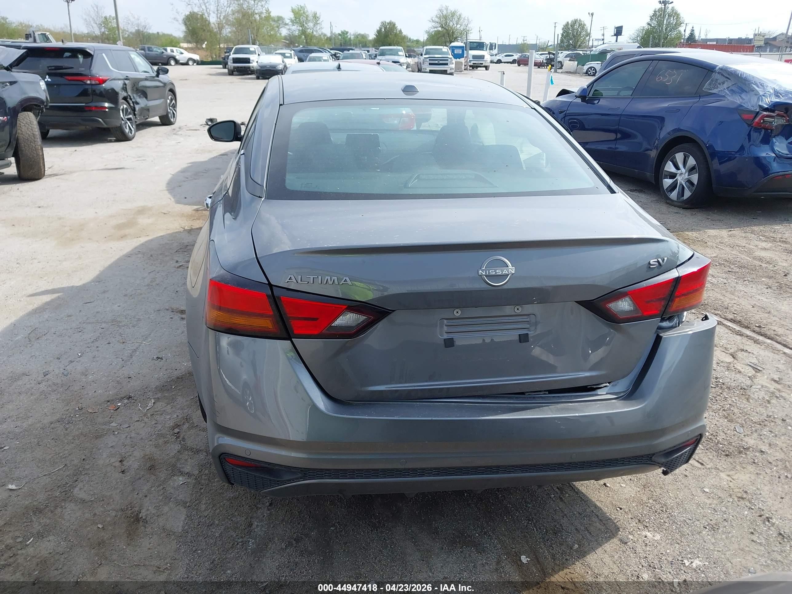 2024 Nissan Altima Sv Fwd Серый vin: 1N4BL4DV1RN333097