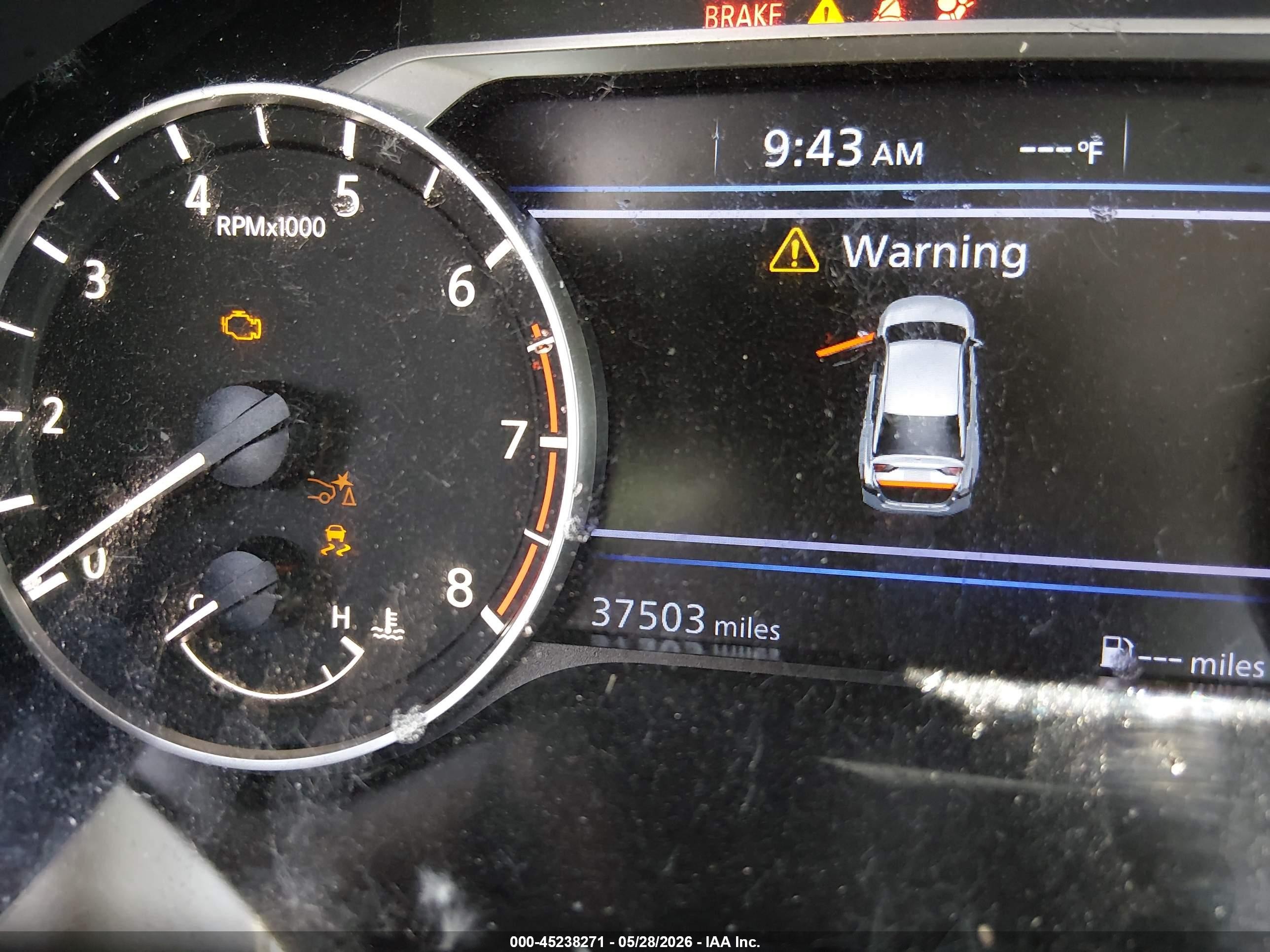 2024 Nissan Altima Sv Fwd Черный vin: 1N4BL4DV1RN350739