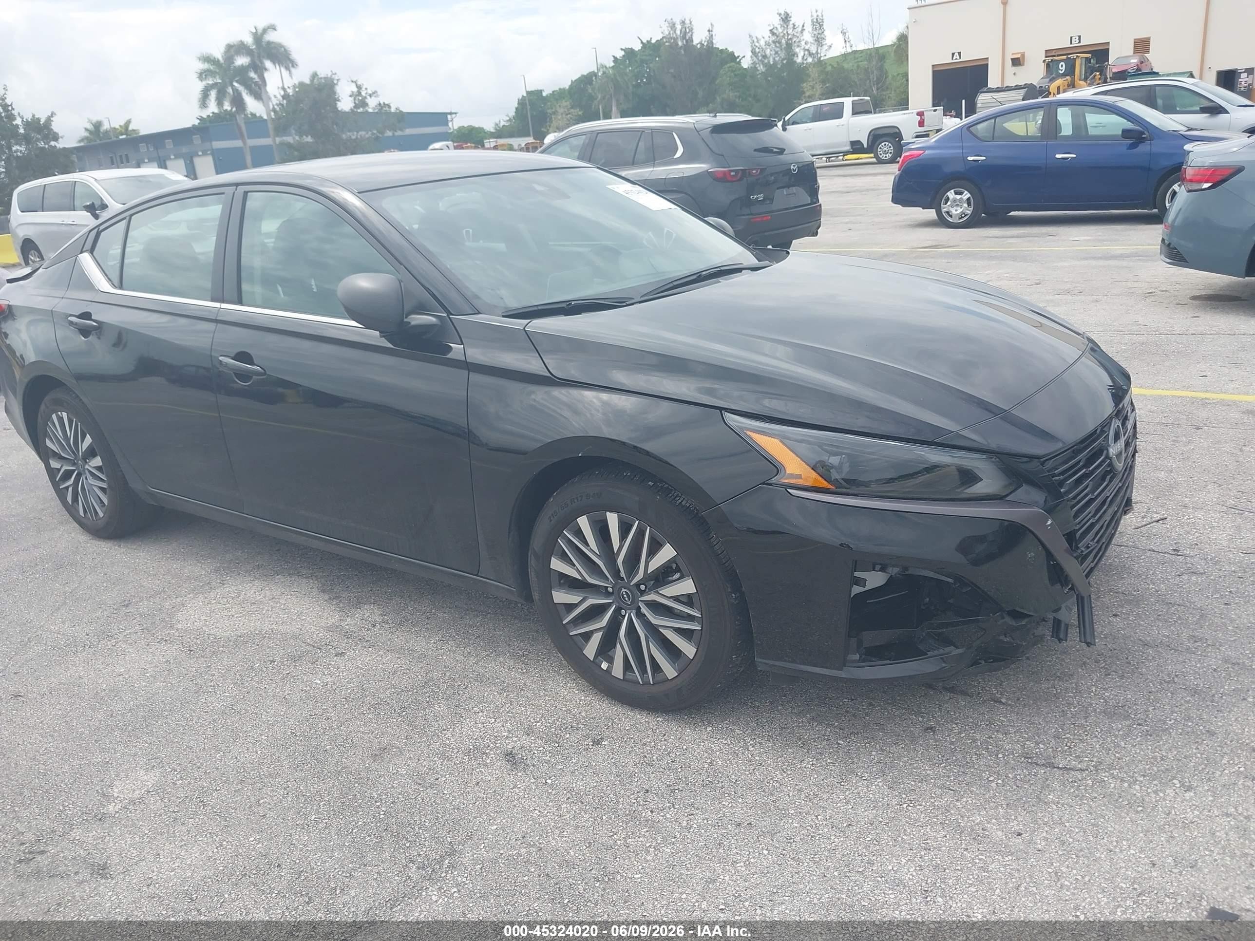 2026 Nissan Altima Sv Fwd Black vin: 1N4BL4DV1TN312855