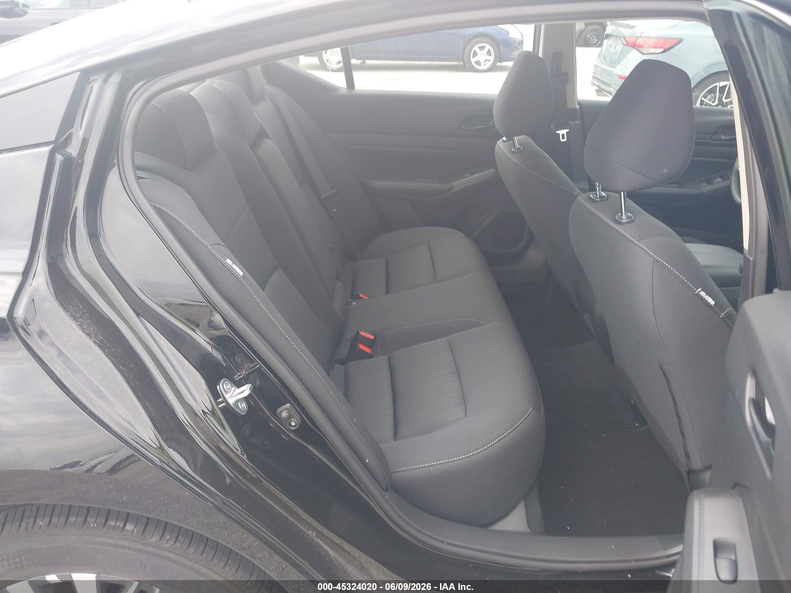 2026 Nissan Altima Sv Fwd Black vin: 1N4BL4DV1TN312855