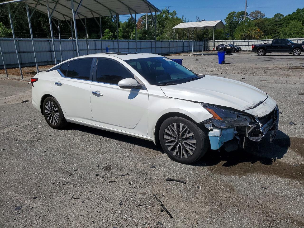 2023 Nissan Altima Sv White vin: 1N4BL4DV2PN303457