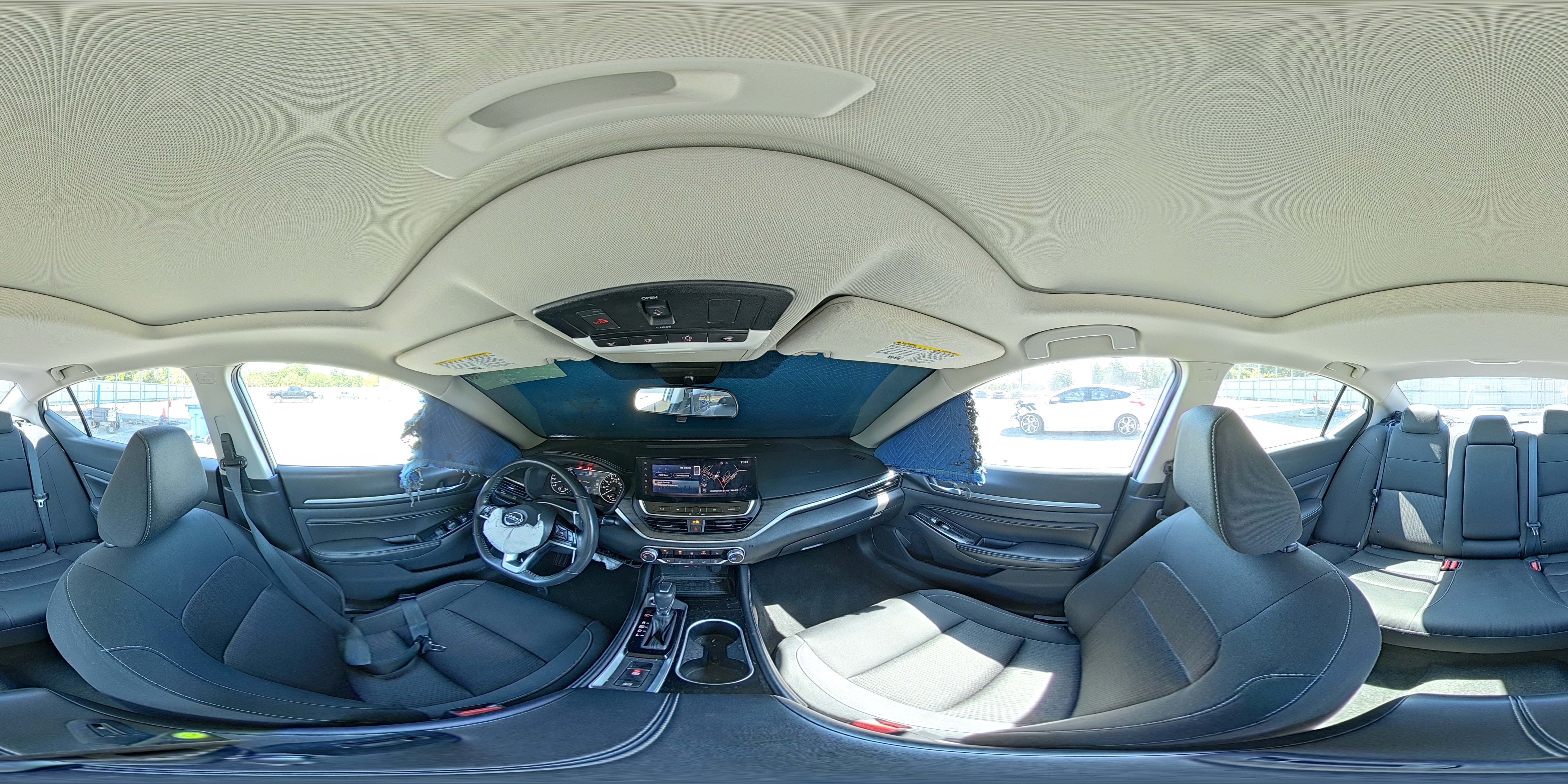 2023 Nissan Altima Sv White vin: 1N4BL4DV2PN303457