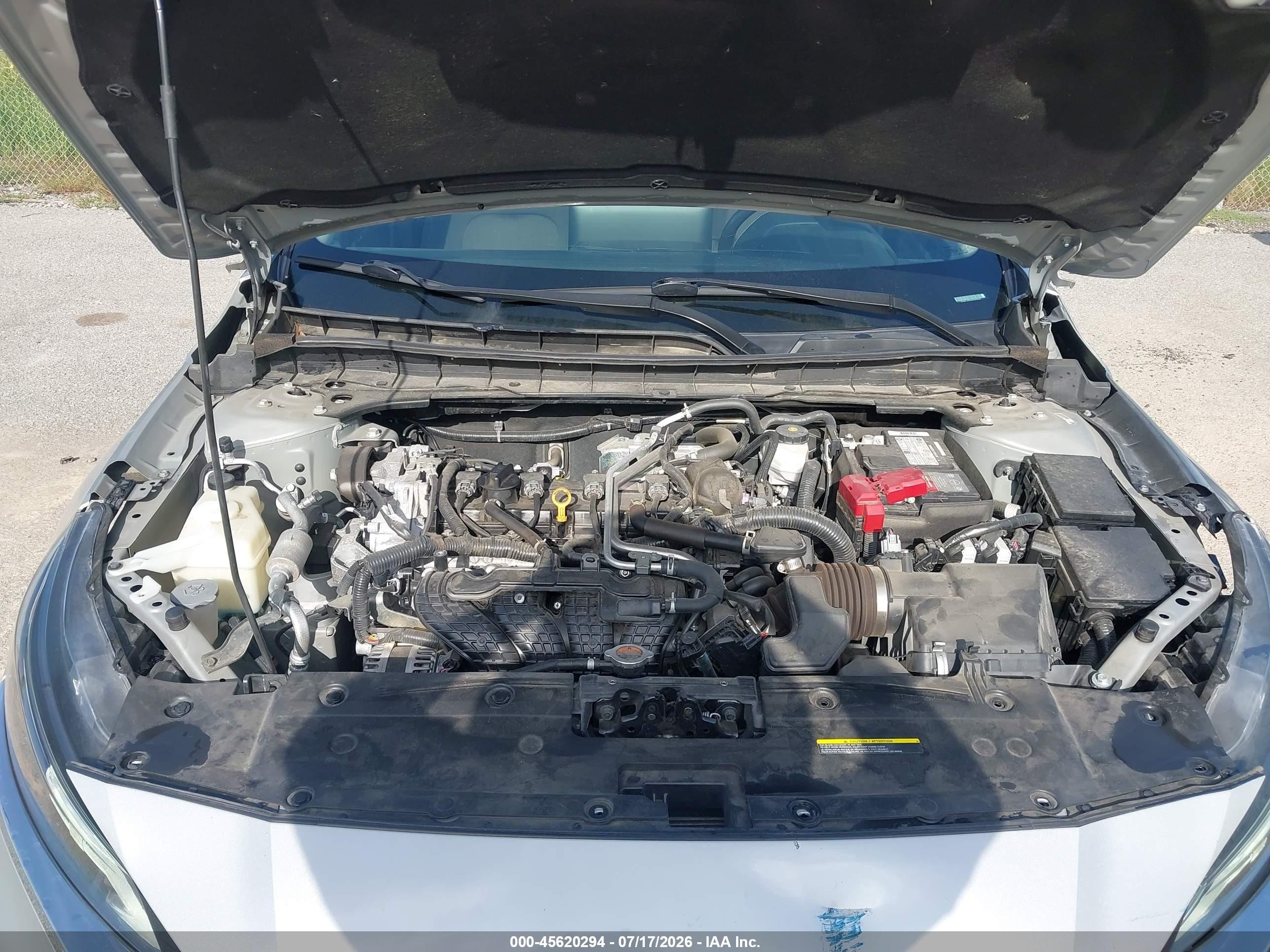 2023 Nissan Altima Sv Fwd Silver vin: 1N4BL4DV2PN337530