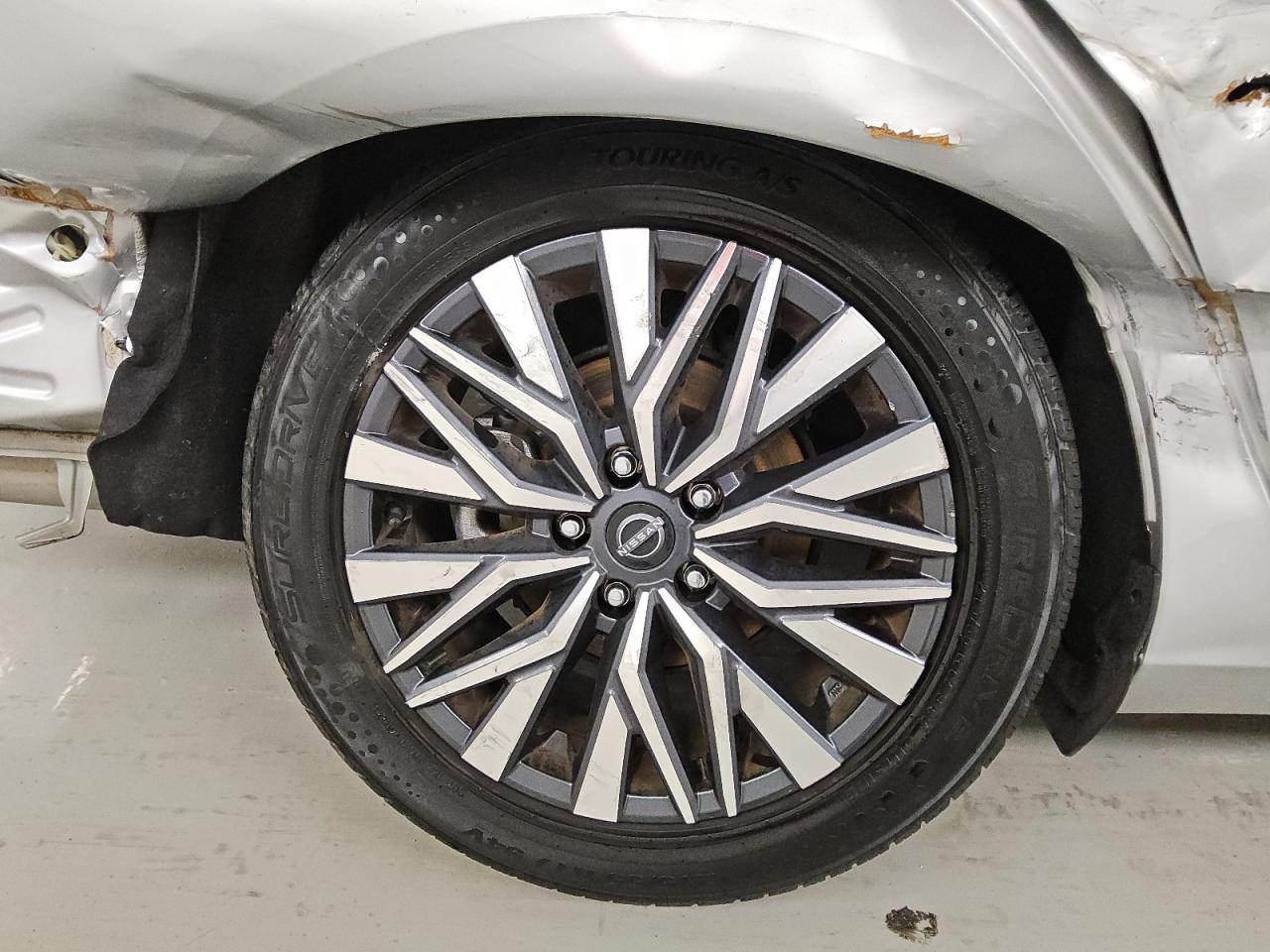 2023 Nissan Altima 2.5 Sv Silver vin: 1N4BL4DV2PN369619 Damage: Rr Strut, Broken, Replacement Required