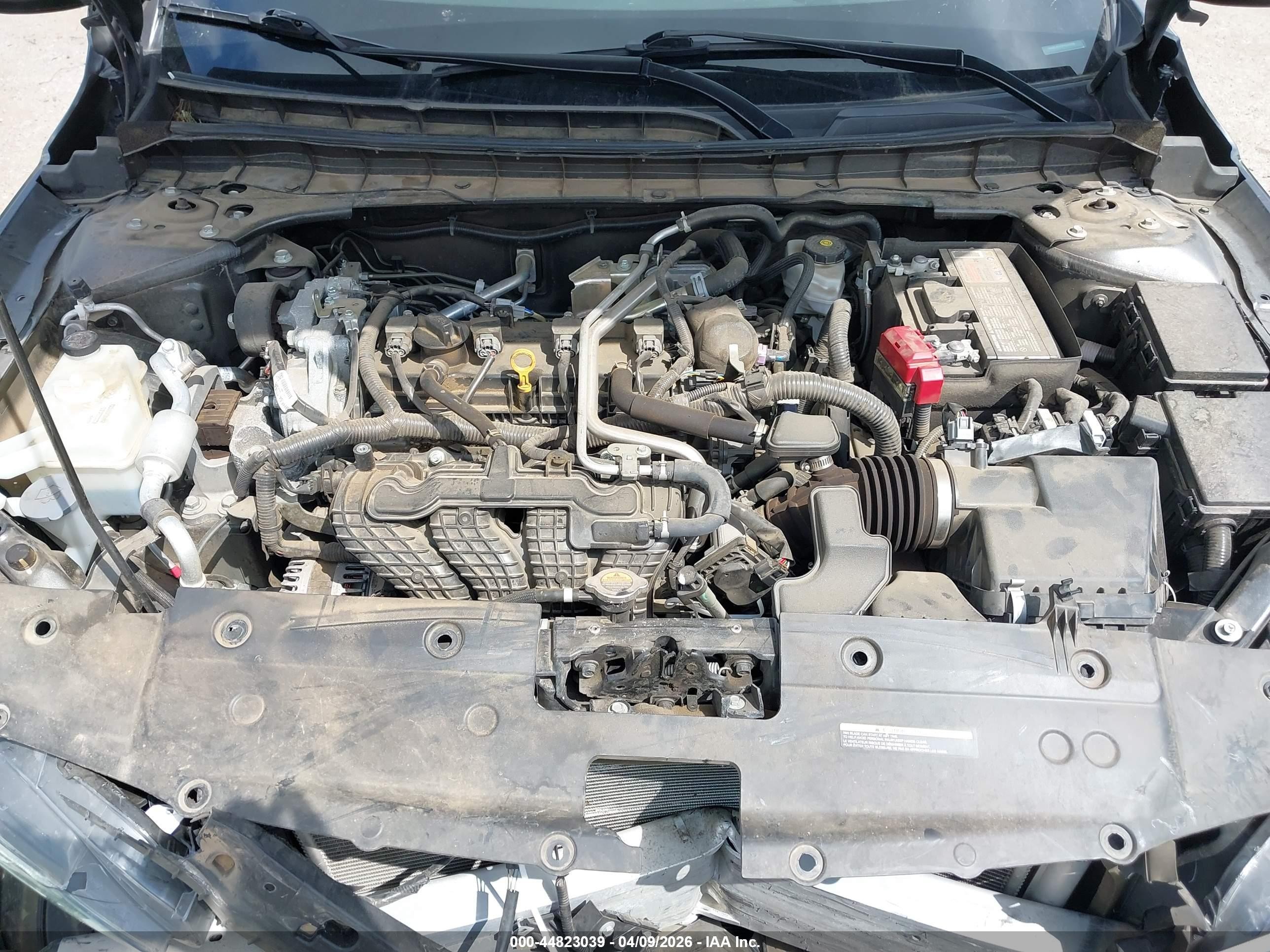 2023 Nissan Altima Sv Fwd Черный vin: 1N4BL4DV2PN376568