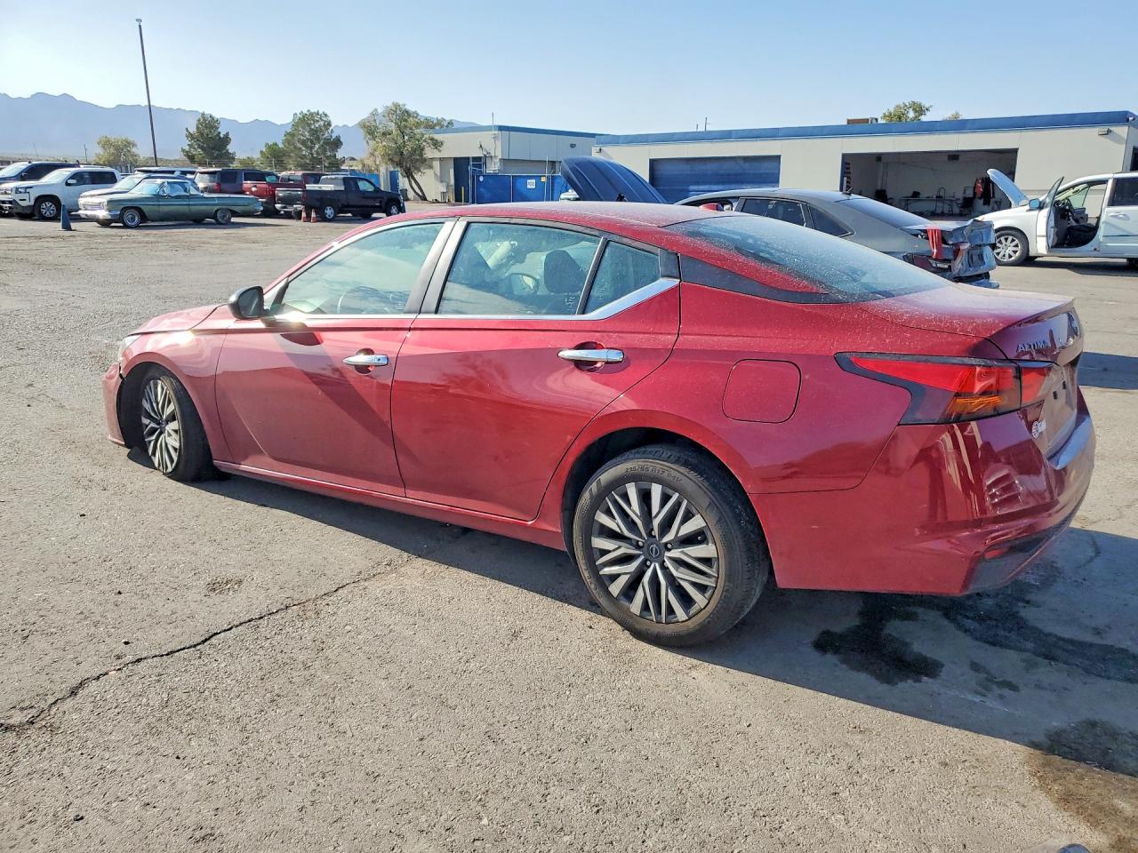 2025 Nissan Altima Sv Maroon vin: 1N4BL4DV2SN303127