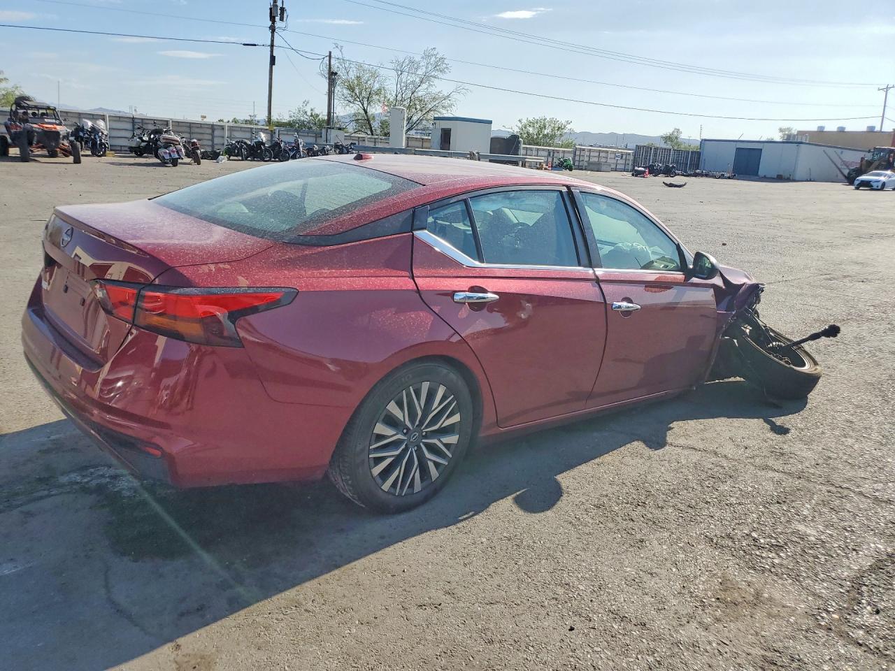 2025 Nissan Altima Sv Maroon vin: 1N4BL4DV2SN303127