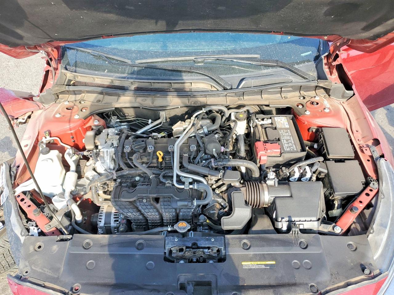2025 Nissan Altima Sv Maroon vin: 1N4BL4DV2SN303127