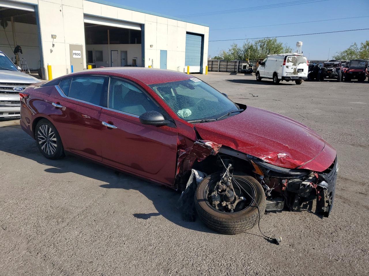 2025 Nissan Altima Sv Maroon vin: 1N4BL4DV2SN303127