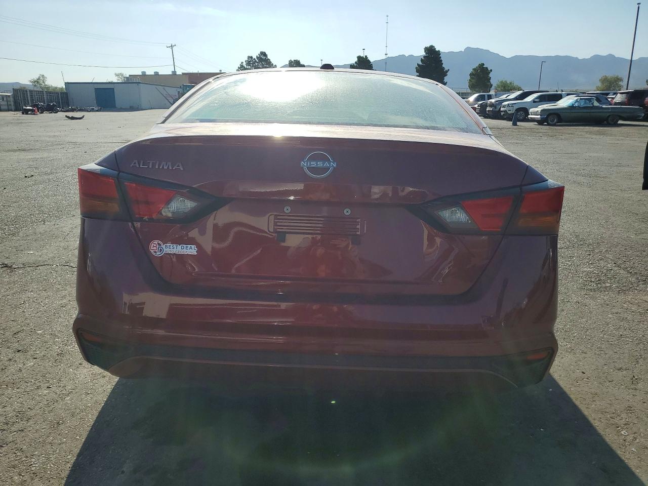 2025 Nissan Altima Sv Maroon vin: 1N4BL4DV2SN303127