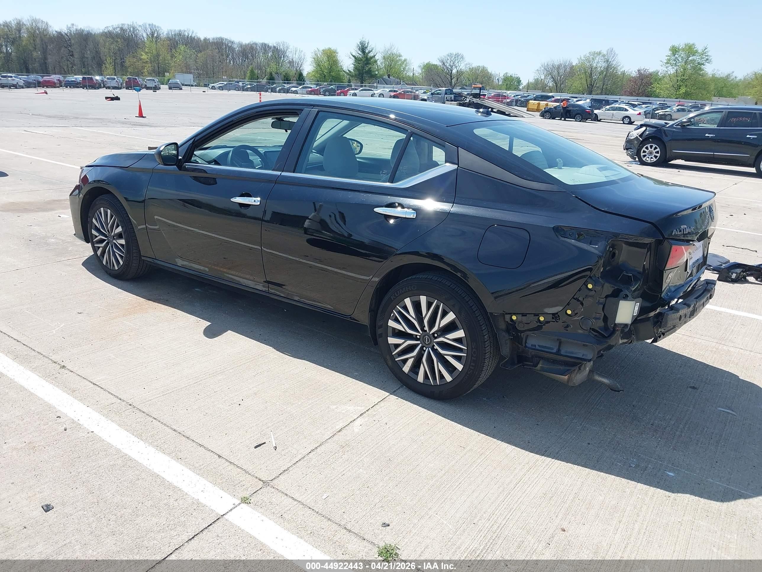 2025 Nissan Altima Sv Fwd Black vin: 1N4BL4DV2SN316976