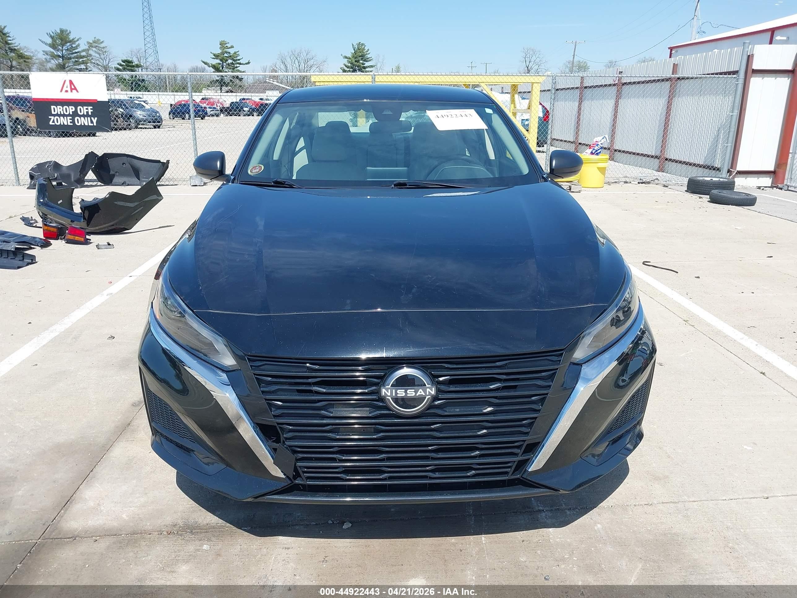 2025 Nissan Altima Sv Fwd Black vin: 1N4BL4DV2SN316976