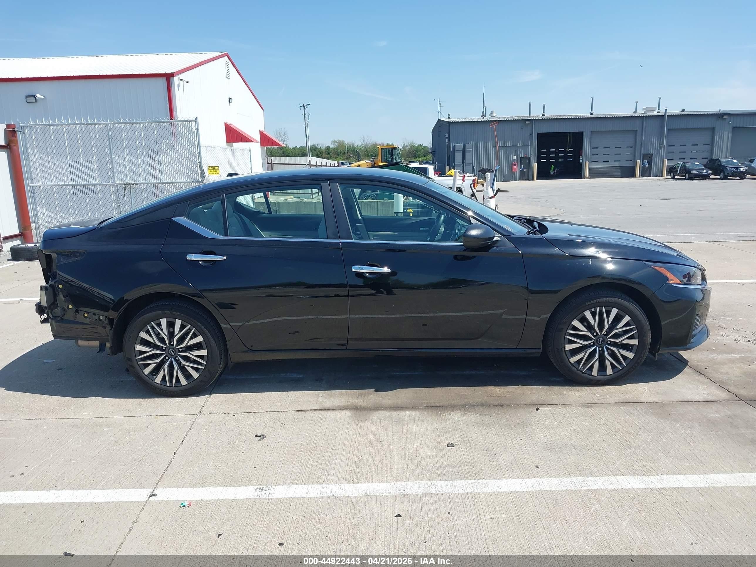 2025 Nissan Altima Sv Fwd Black vin: 1N4BL4DV2SN316976