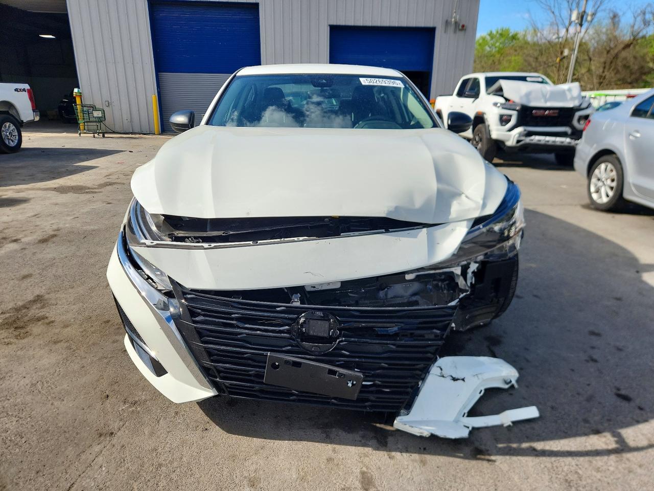 2025 Nissan Altima Sv White vin: 1N4BL4DV2SN342641