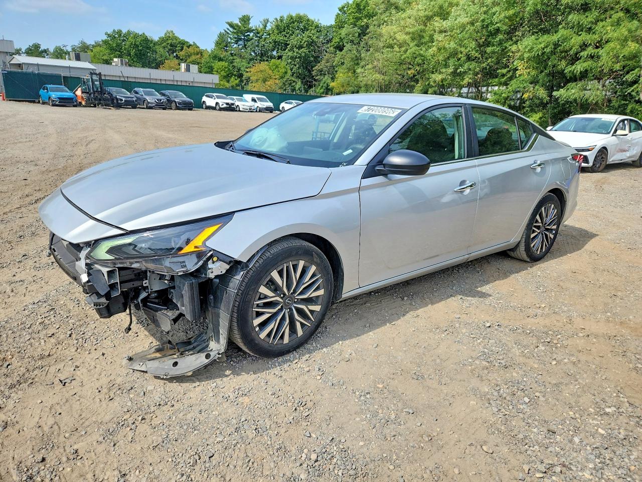 2025 Nissan Altima Sv Silver vin: 1N4BL4DV2SN378765