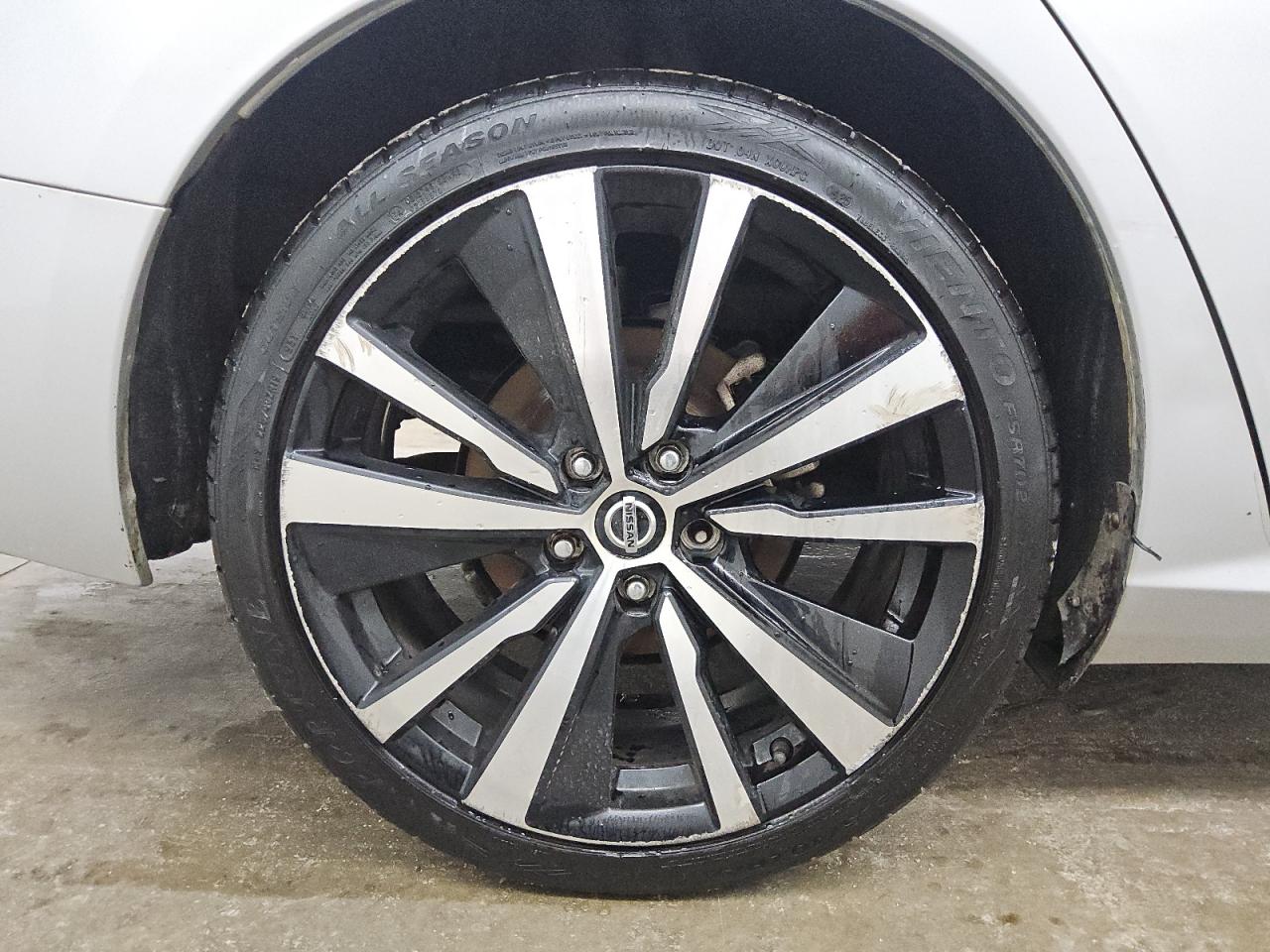 2021 Nissan Altima Sv Серебряный vin: 1N4BL4DV3MN341954 Damage: Right Rear Wheel, Curb Rash, > 12 Inches