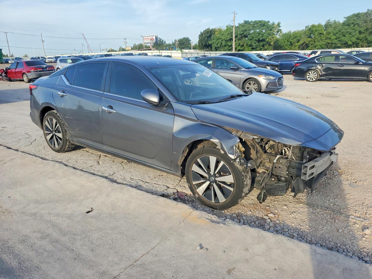 2021 Nissan Altima Sv Silver vin: 1N4BL4DV3MN388529