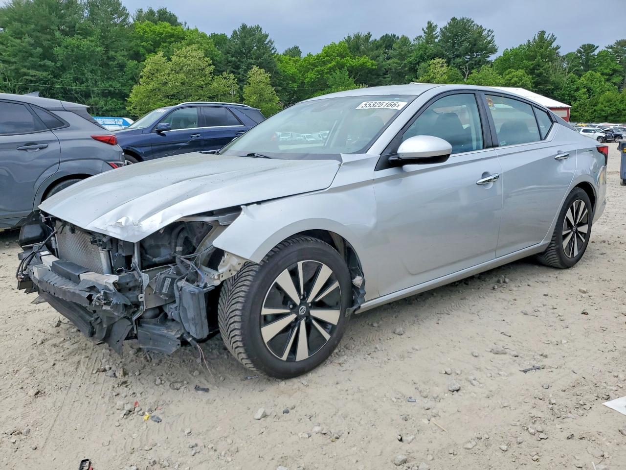 2021 Nissan Altima Sv Silver vin: 1N4BL4DV4MN352428