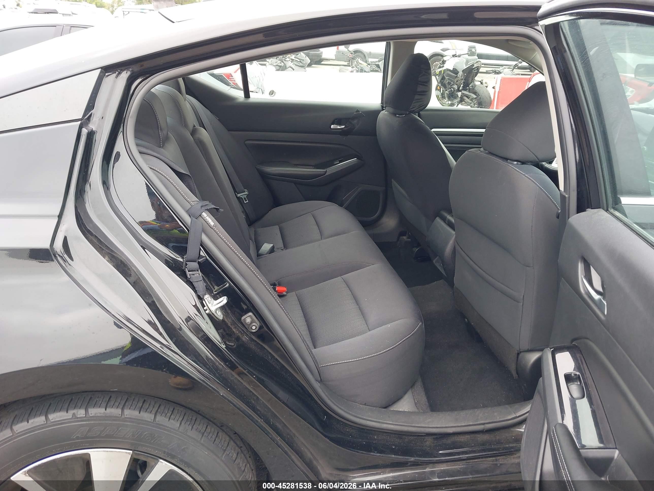 2021 Nissan Altima Sv Fwd Black vin: 1N4BL4DV4MN411638