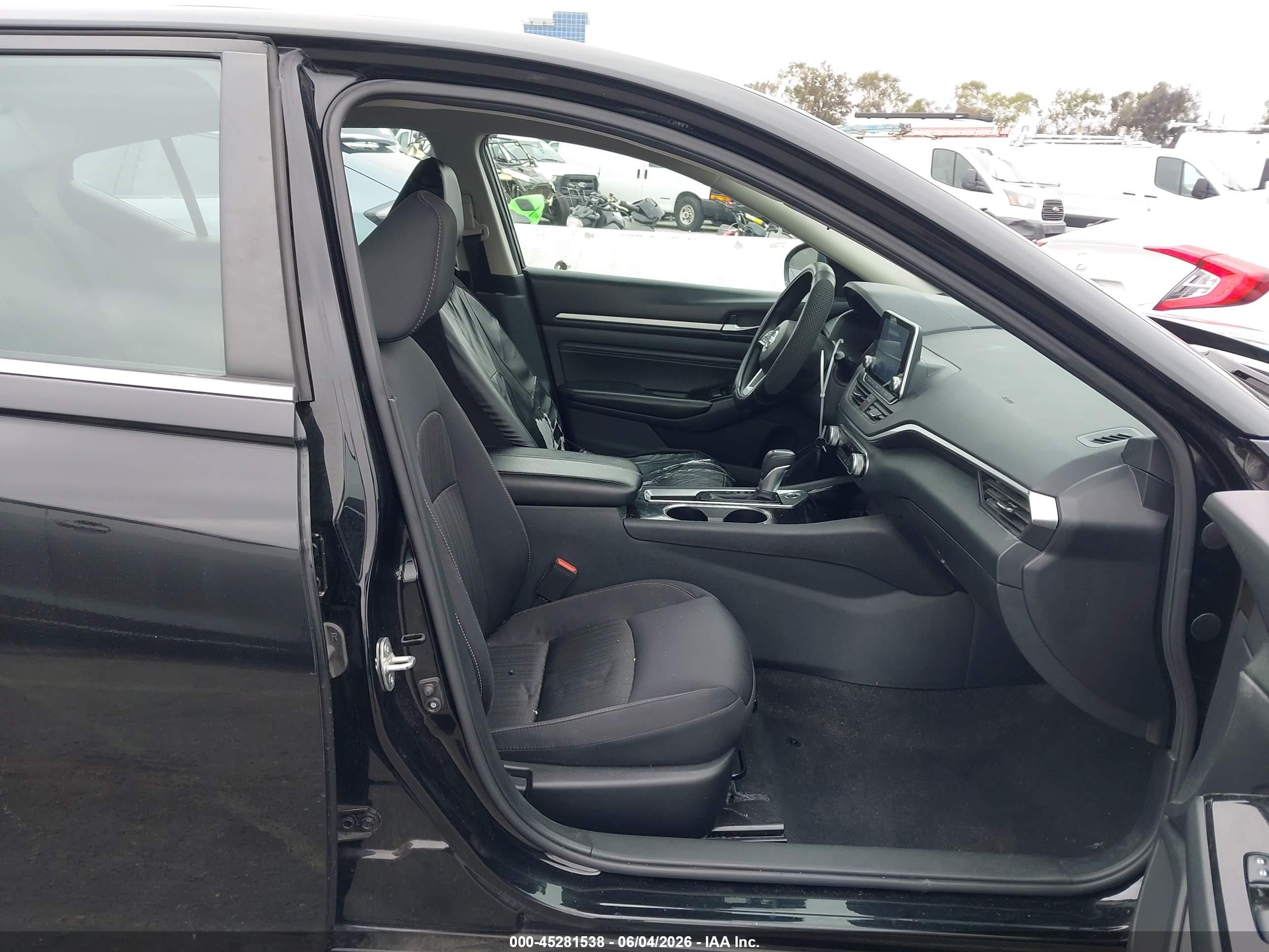 2021 Nissan Altima Sv Fwd Black vin: 1N4BL4DV4MN411638