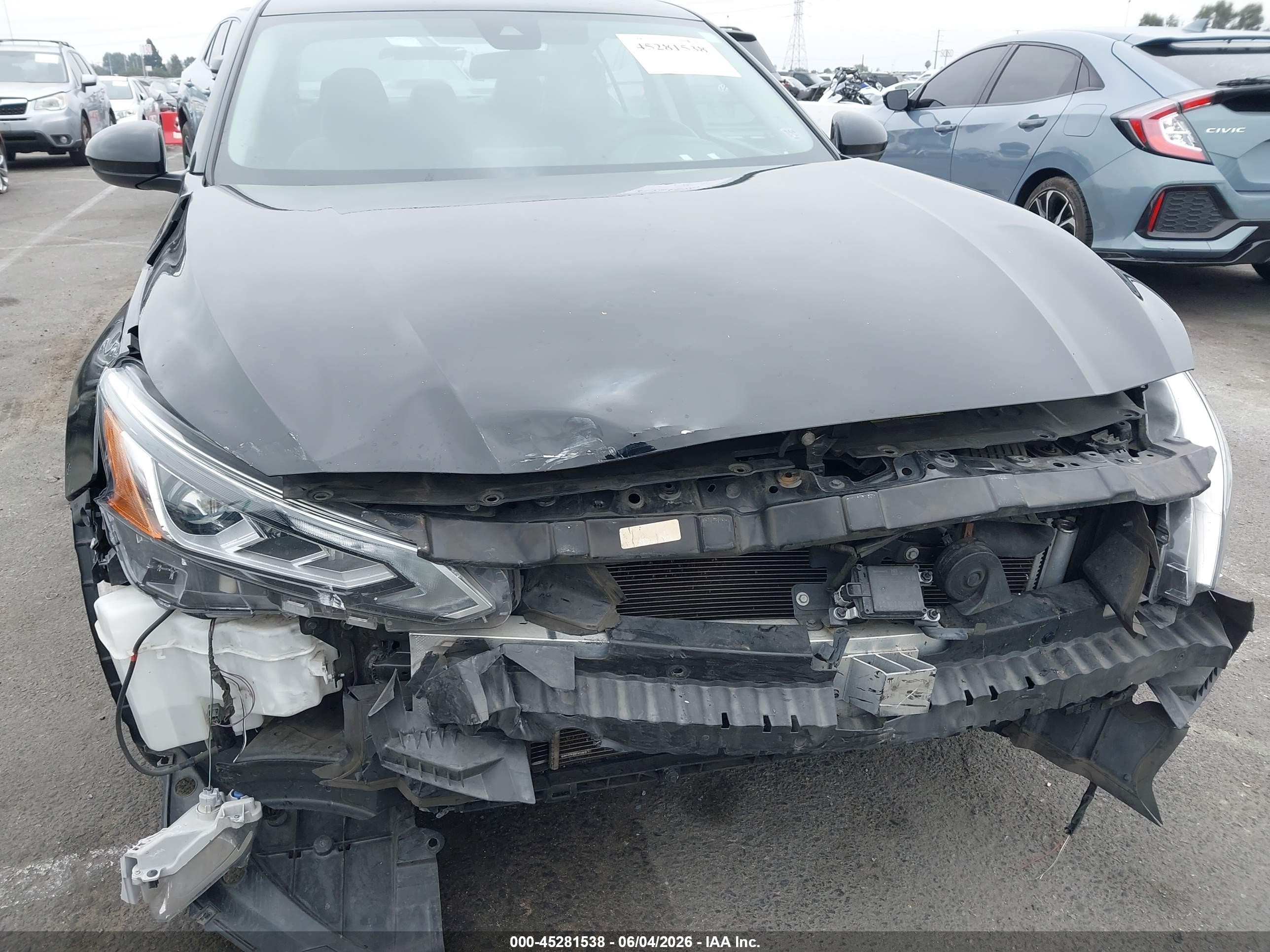 2021 Nissan Altima Sv Fwd Black vin: 1N4BL4DV4MN411638