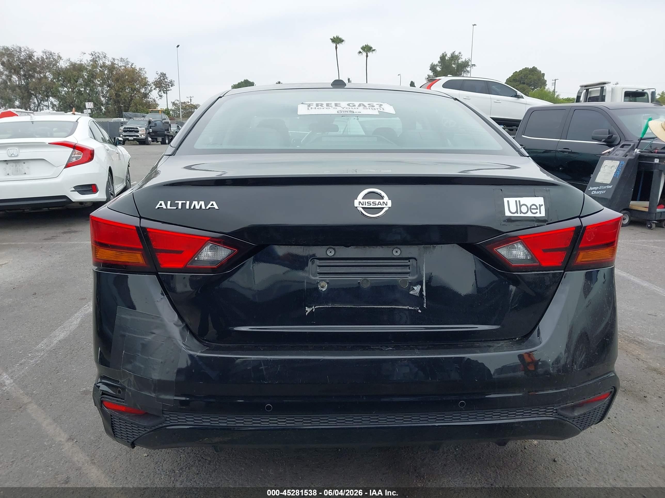 2021 Nissan Altima Sv Fwd Black vin: 1N4BL4DV4MN411638