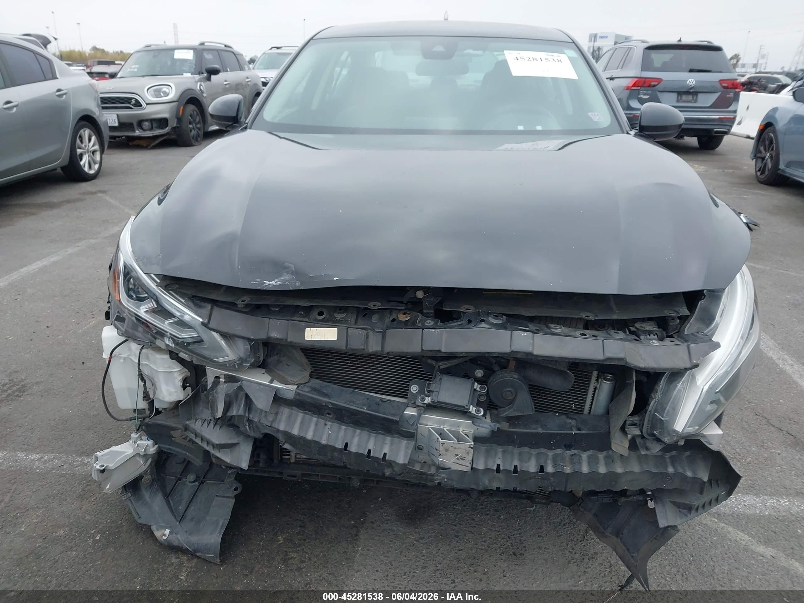 2021 Nissan Altima Sv Fwd Black vin: 1N4BL4DV4MN411638