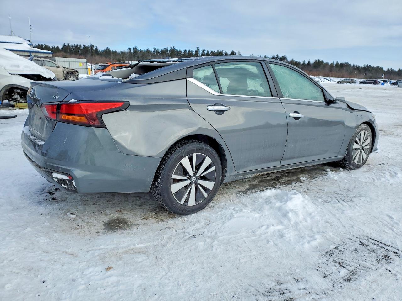 2022 Nissan Altima Sv Silver vin: 1N4BL4DV4NN380893