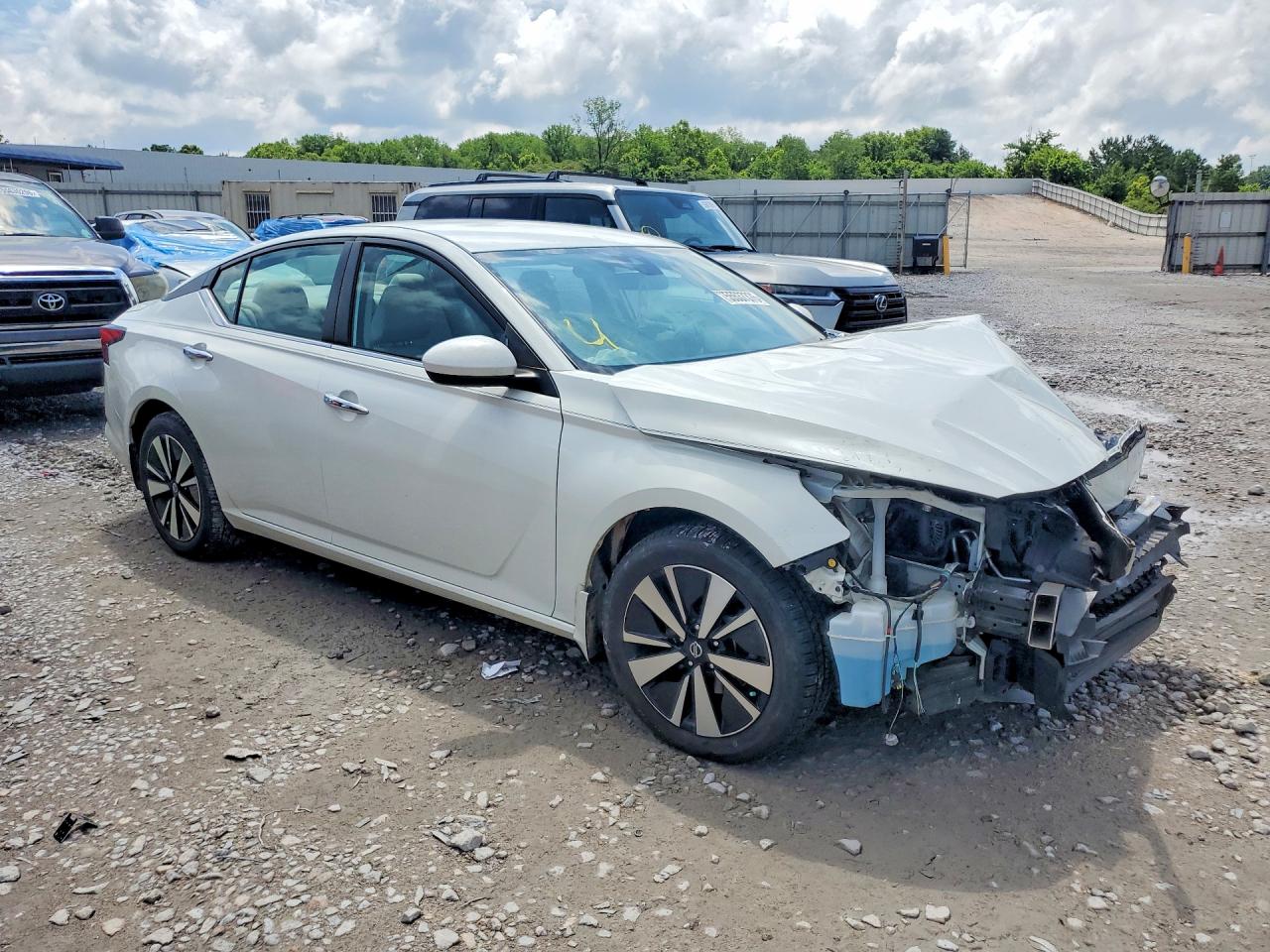 2022 Nissan Altima Sv White vin: 1N4BL4DV4NN396866