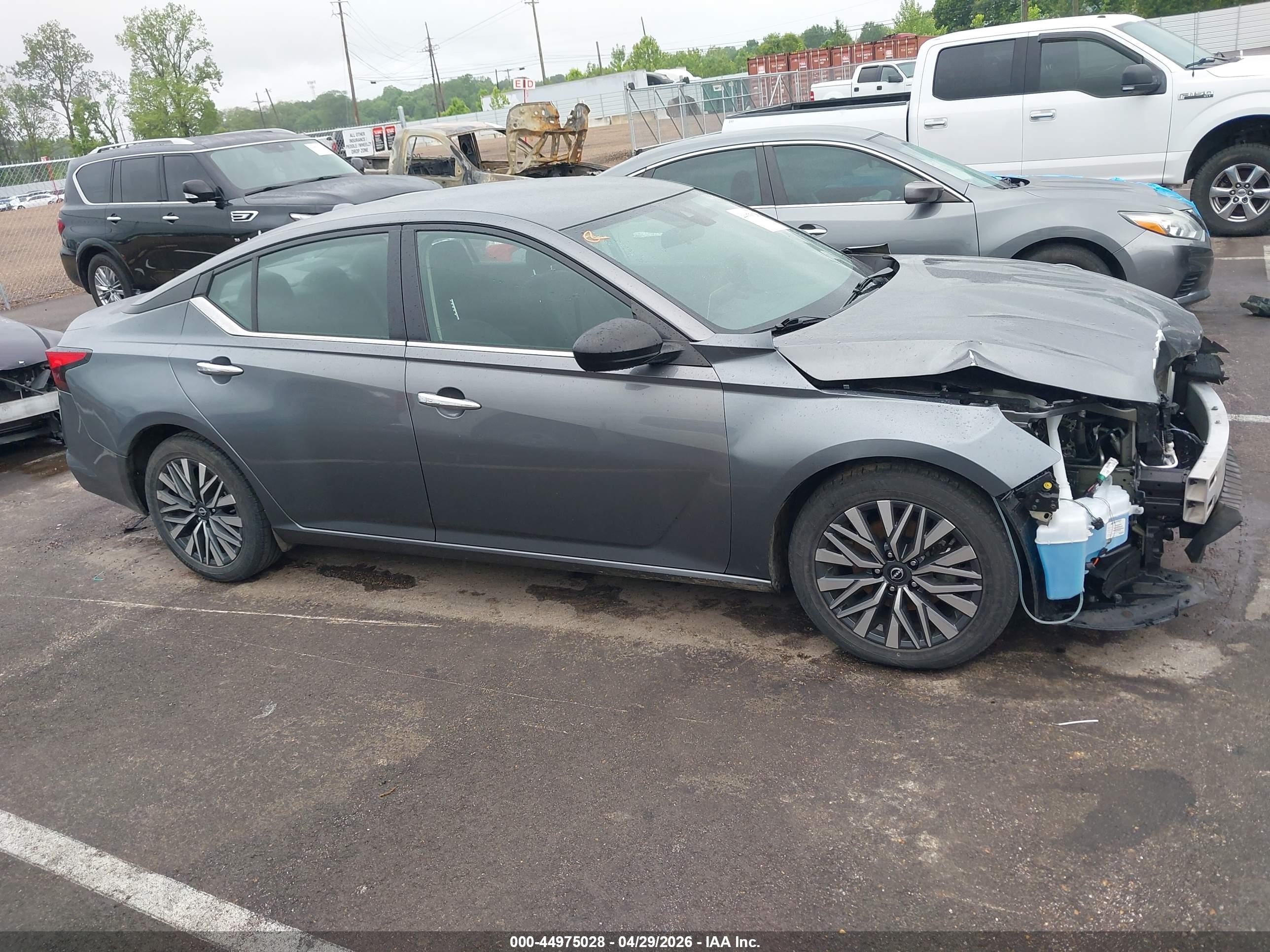 2024 Nissan Altima Sv Fwd Gray vin: 1N4BL4DV4RN371018